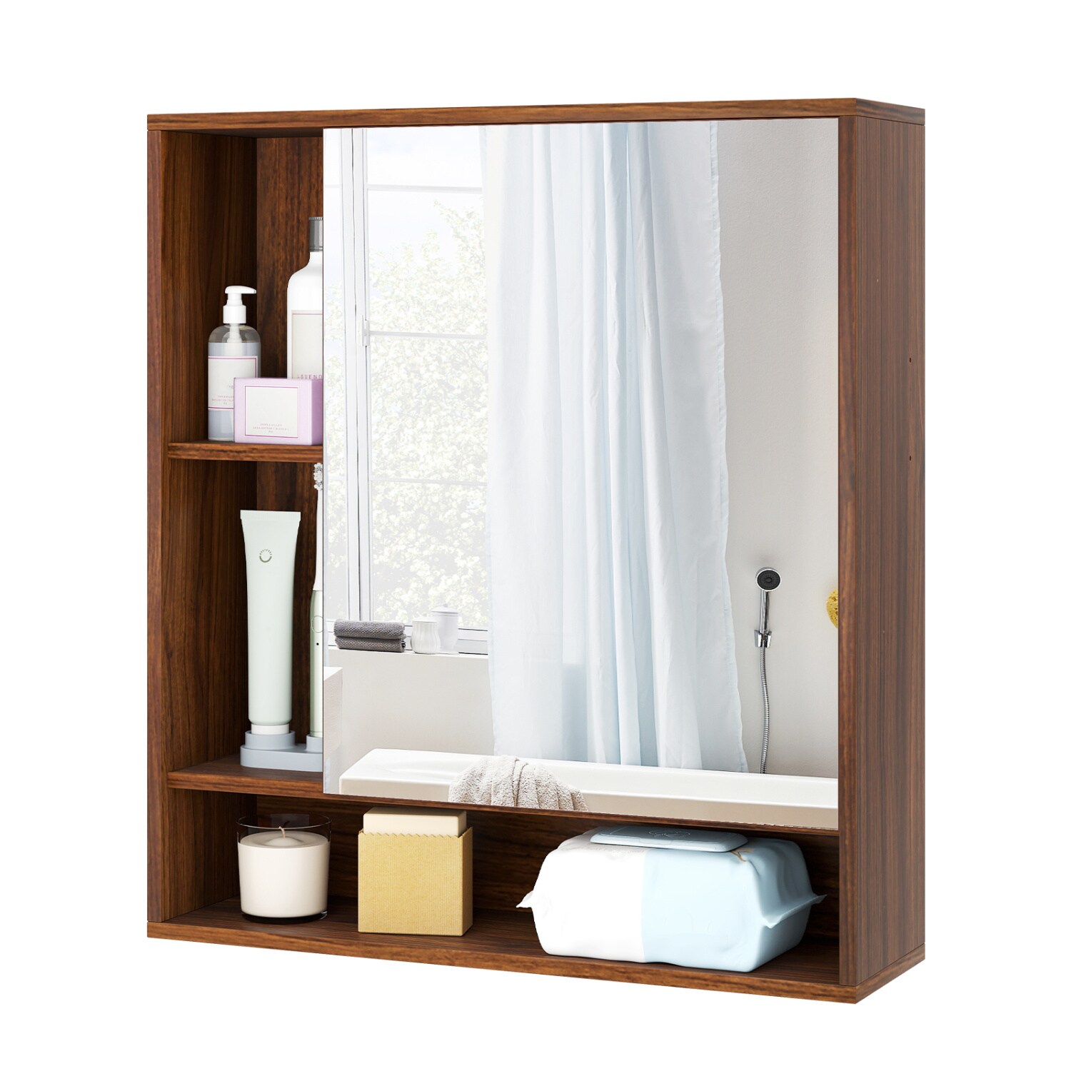 Forclover HYFE-7886BN Bathroom-Wall-Cabinets - View #9