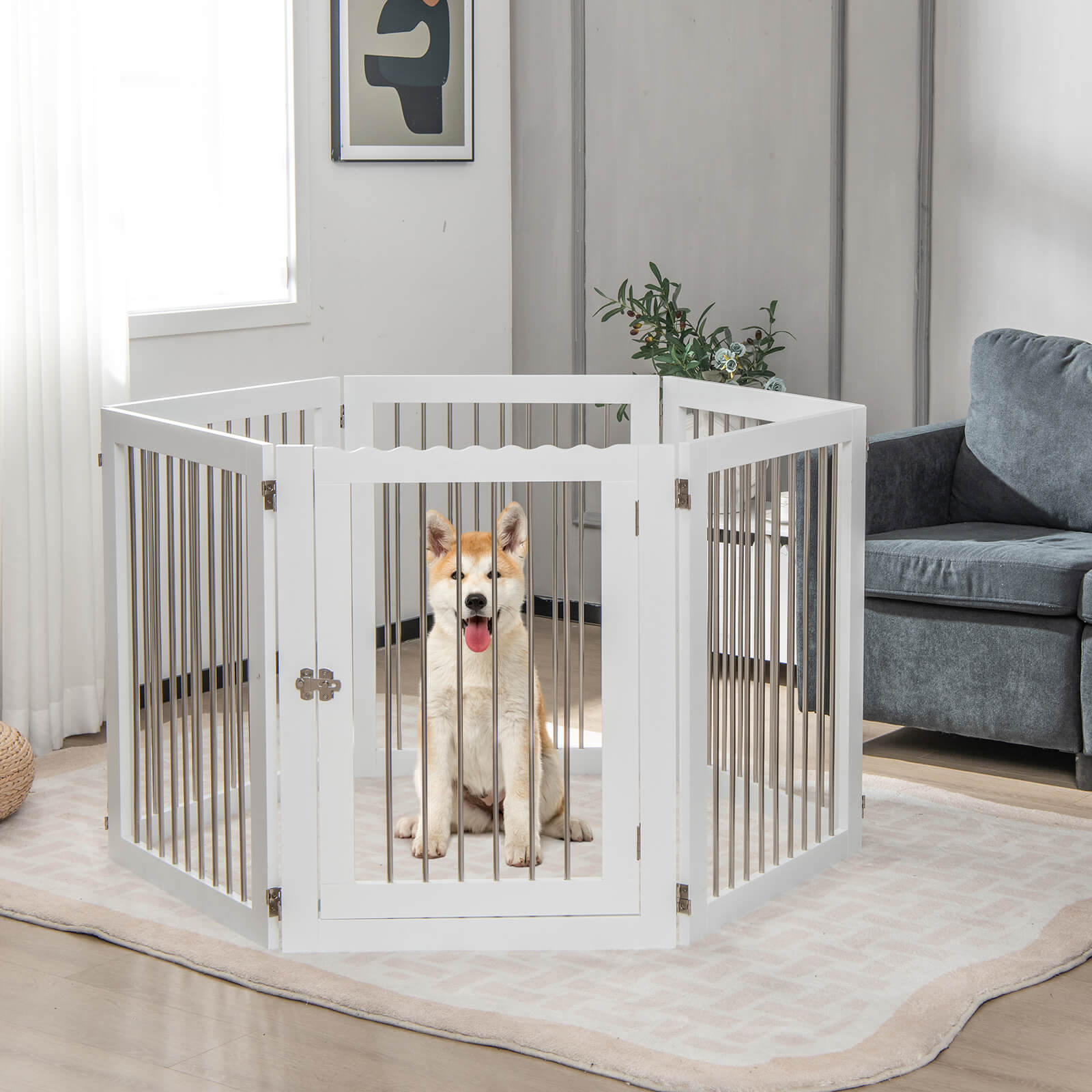LIVIZA PH10023WH Pet-Gates - View #3