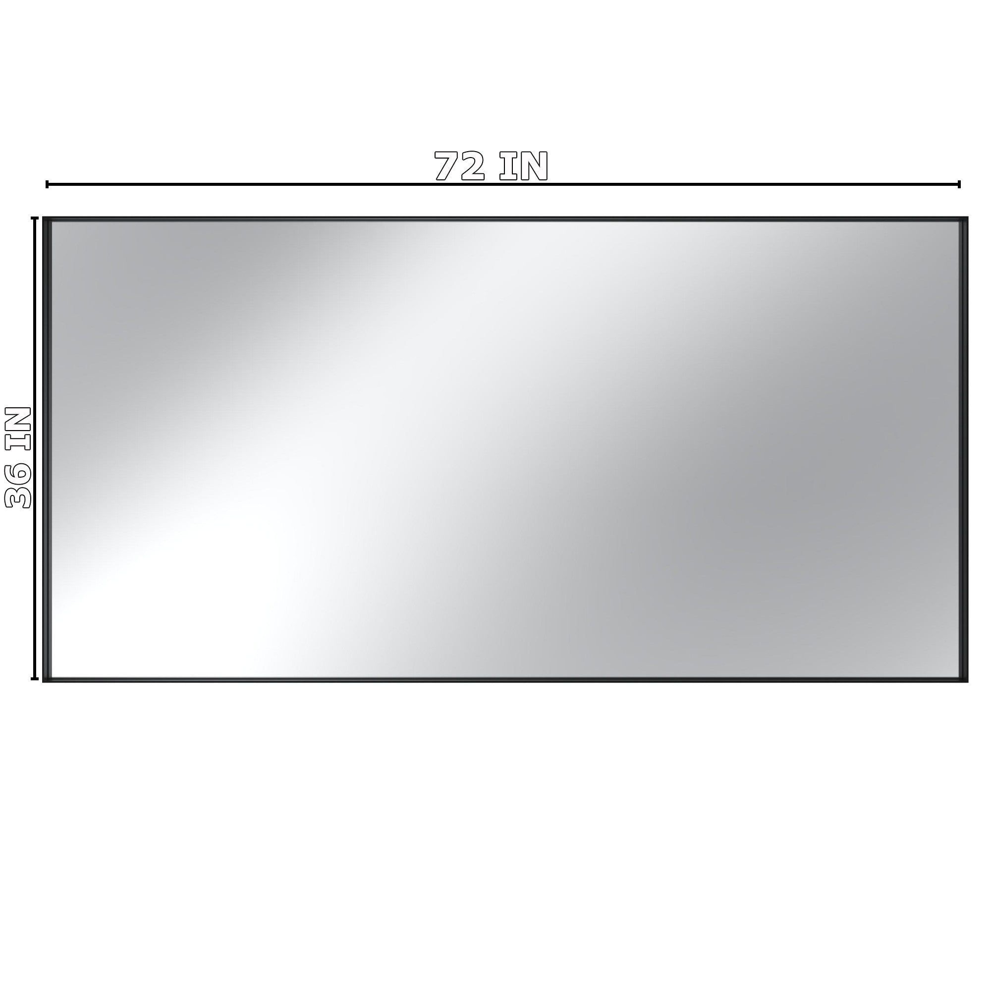 Boyel Living BLC-RA18191-B Framed-Bath-Mirrors - View #2