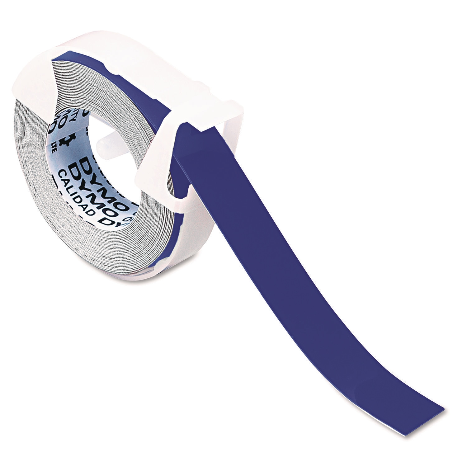 DYMO Self-Adhesive Glossy Labeling Tape For Embossers 0.37 X 12 Ft Roll Blue