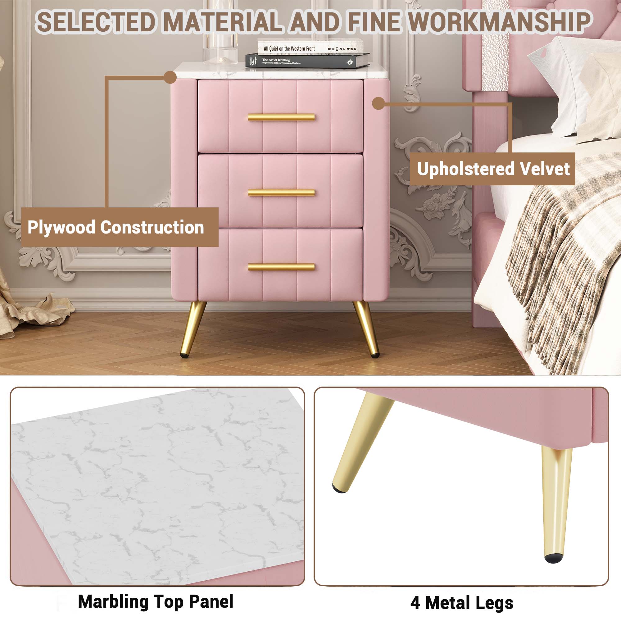 Fun Orange FUN25NS18 nightstands - View #3