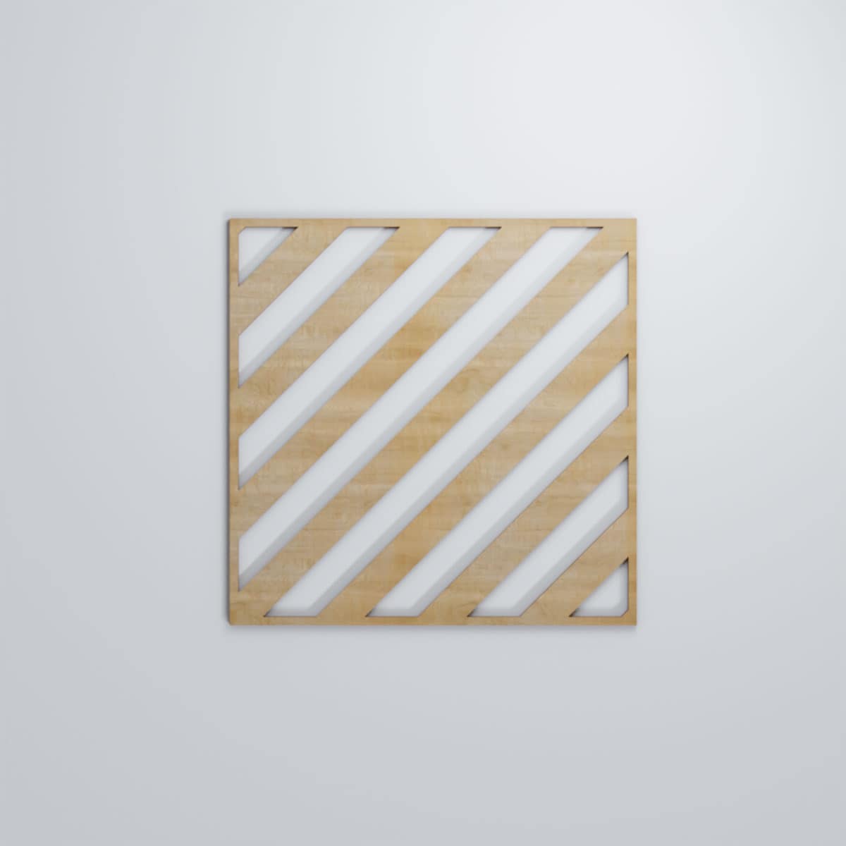 Ekena Millwork WALW24X24X0375RTWHI Wall-Panels - View #2