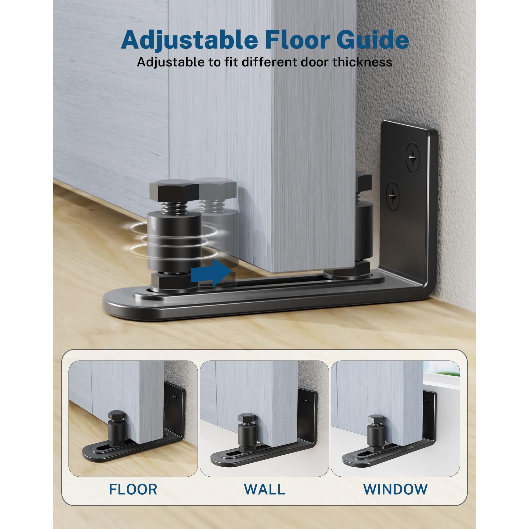 Numhew NHWILL93055 Barn-Door-Roller-Kits - View #4
