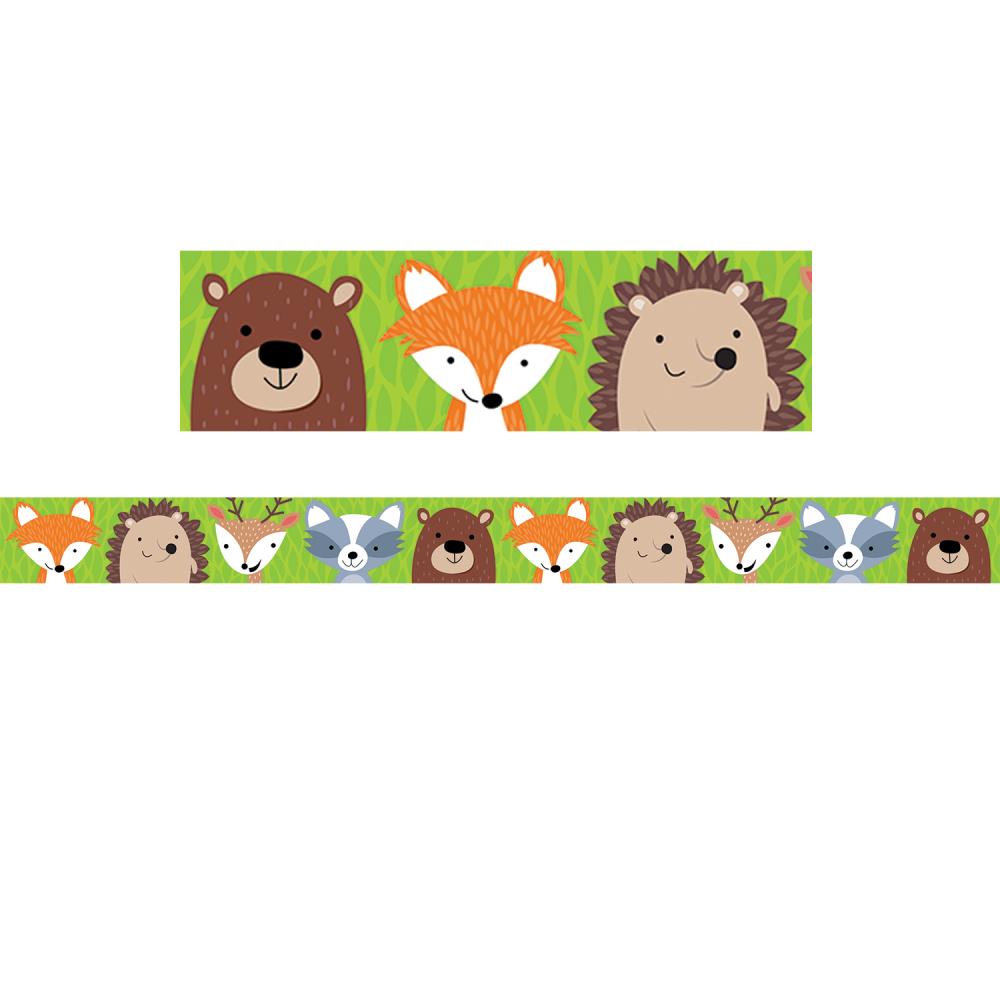 Creative Teaching Press Woodland Friends Border 35 Ft Per Pack 6