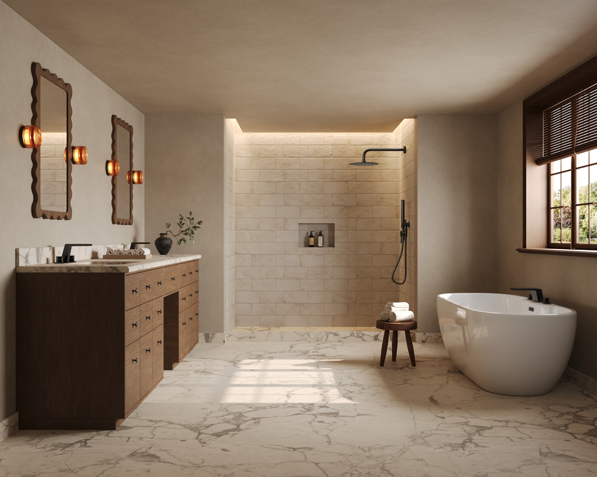 GRANDJOY SGF11GJ-25BL Roman-Tub-Faucets - View #4