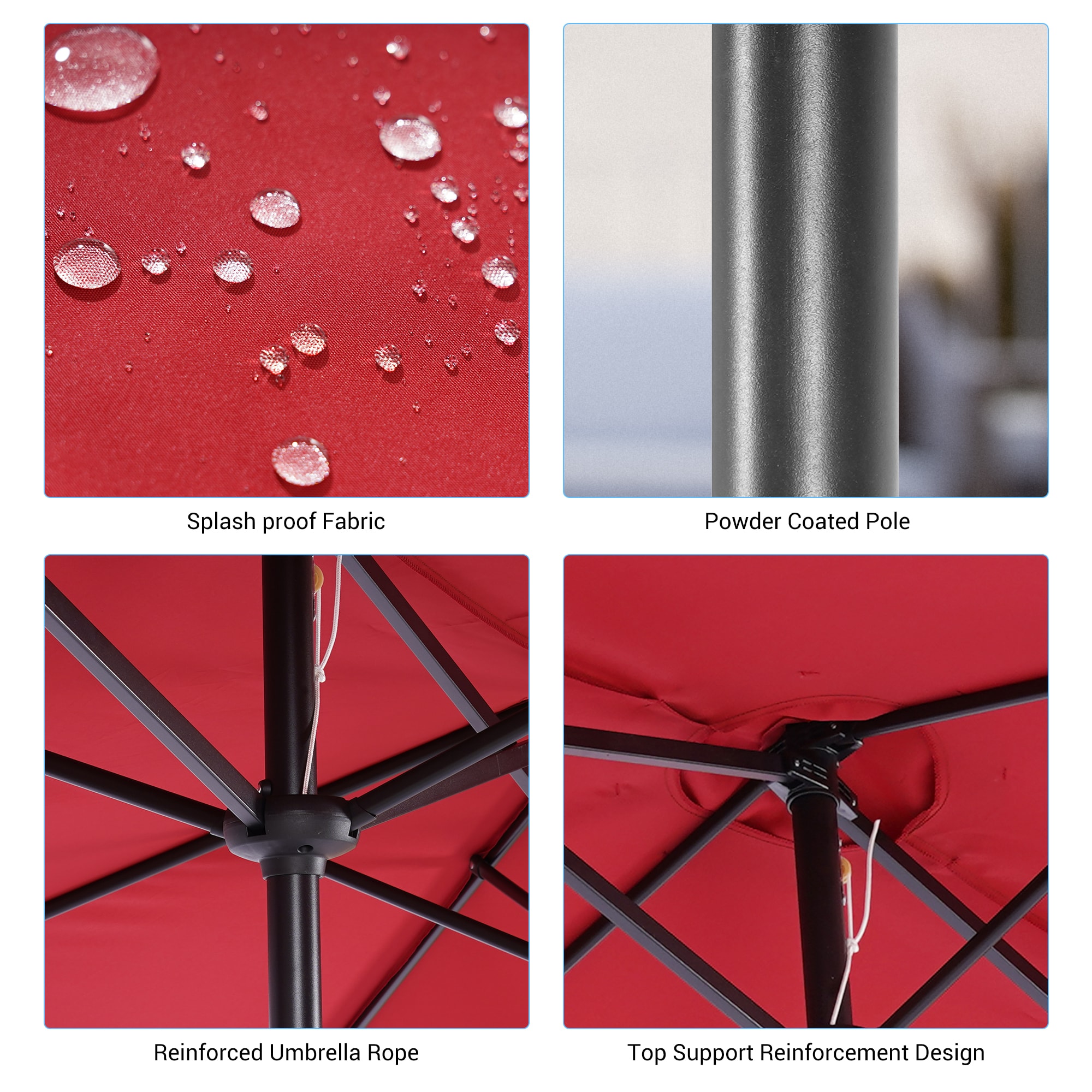 ACEGOSES LW-R16RD-H Umbrellas-2 - View #5