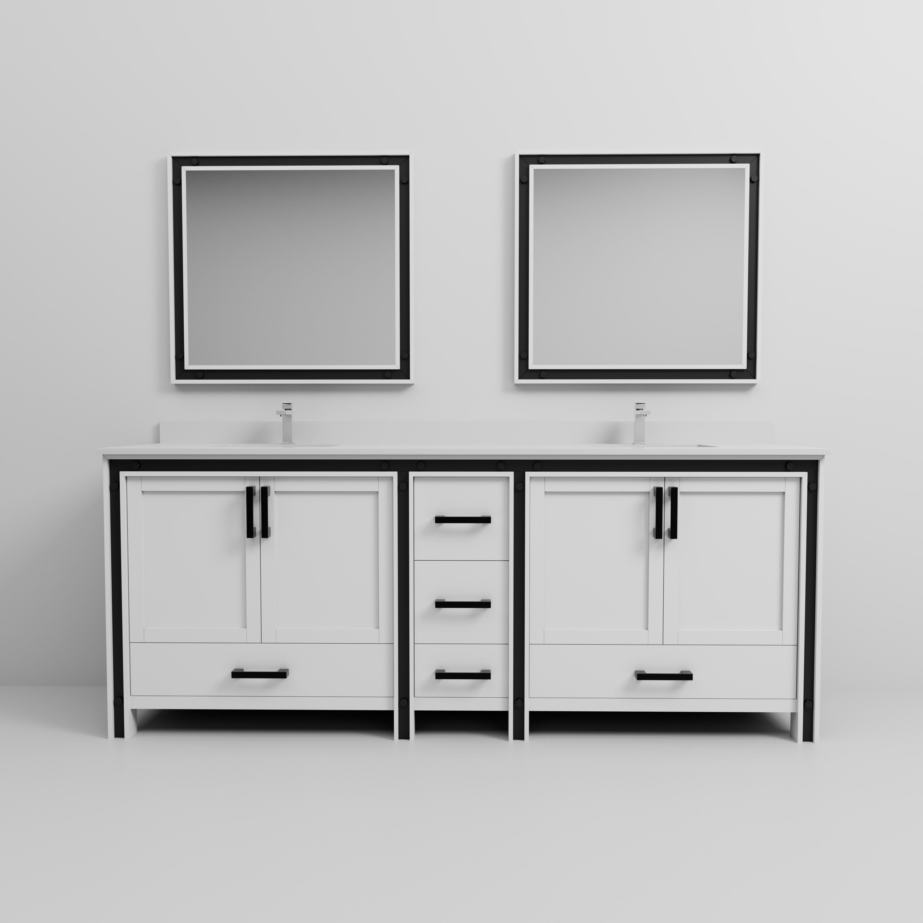 Lexora LVZV84DA211 Bath-Vanity-Combo - View #11