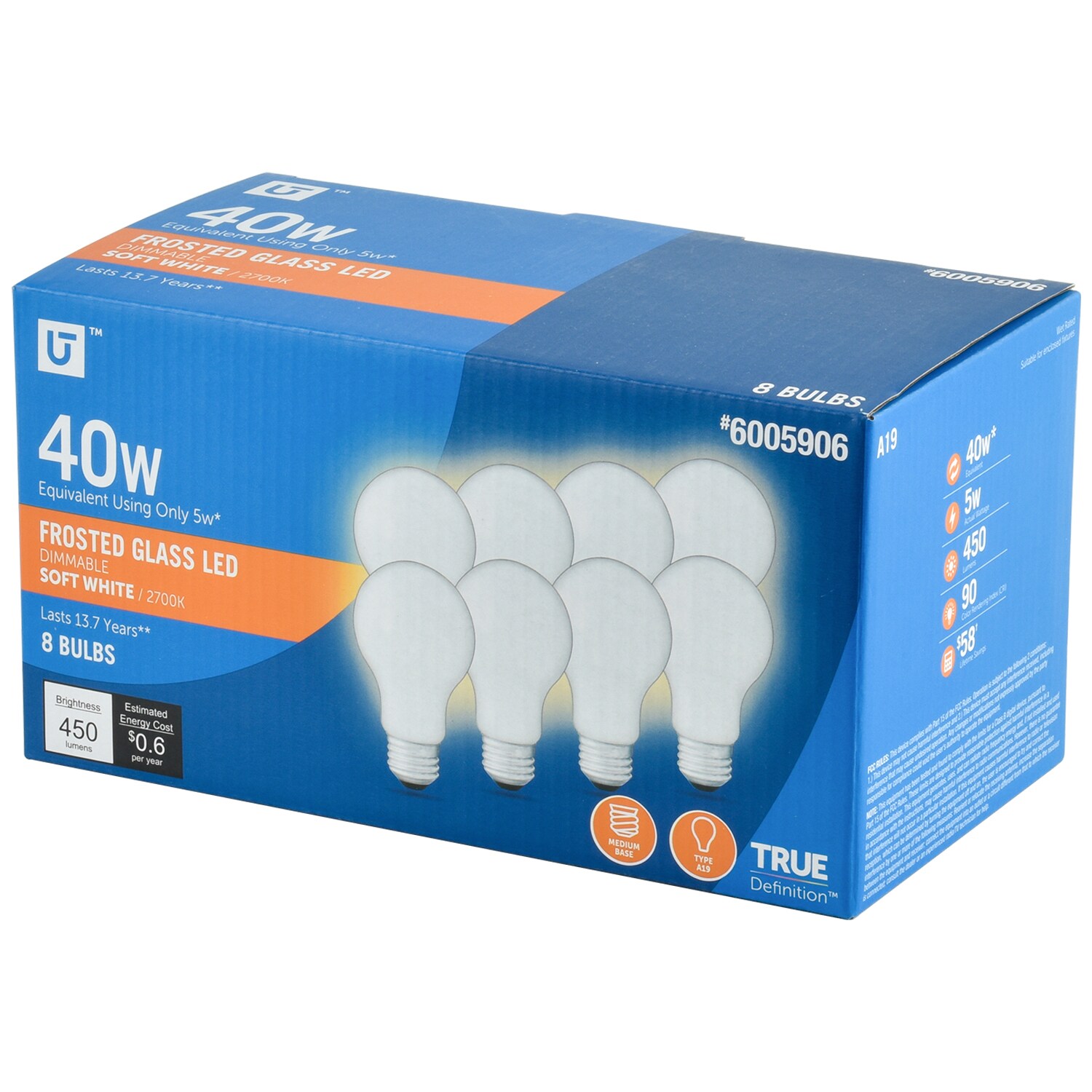 Utilitech 3A19DG5WOP27K8P Led-Lights - View #5