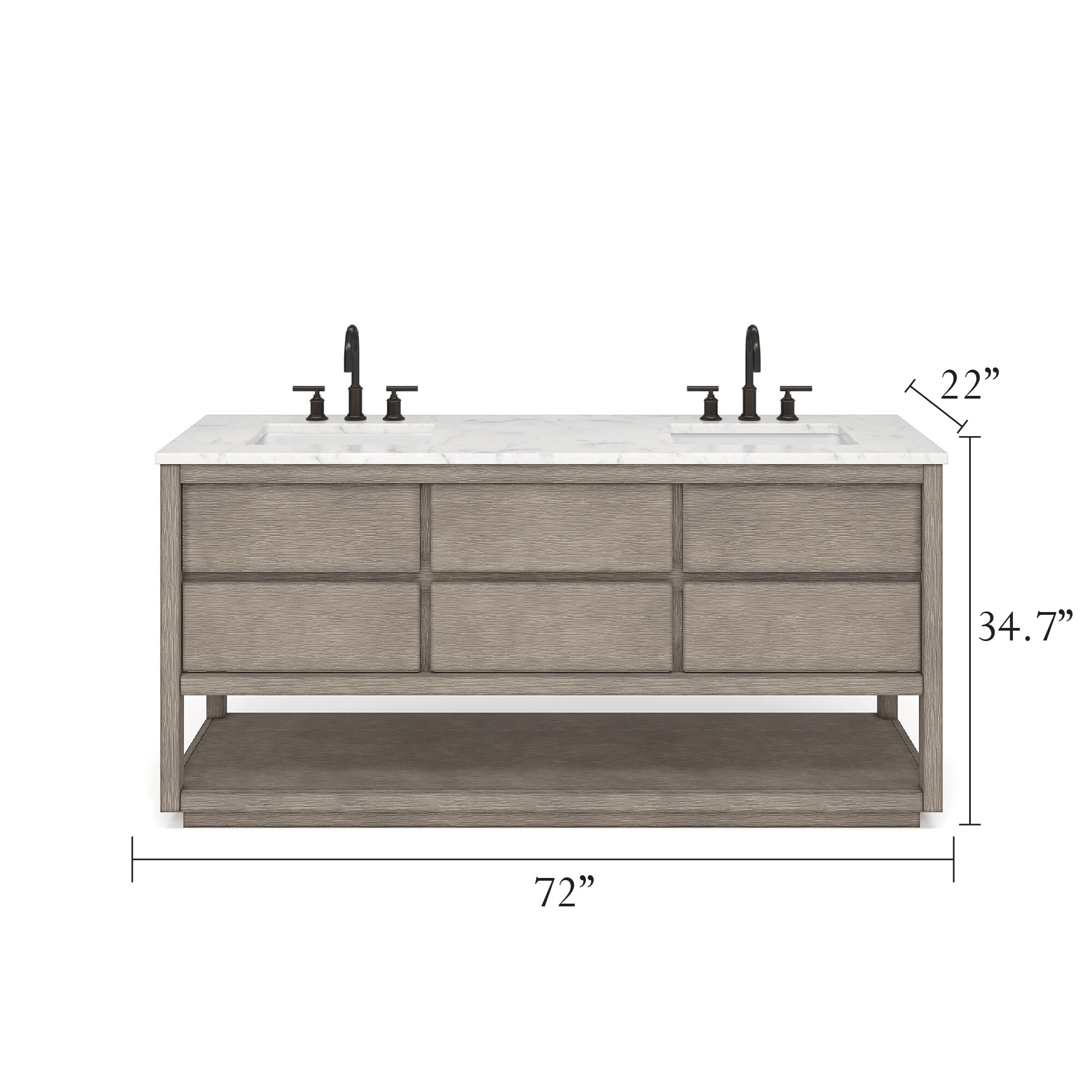 Water Creation OA72CW00GK-000000000 Bath-Vanity-Combo - View #6