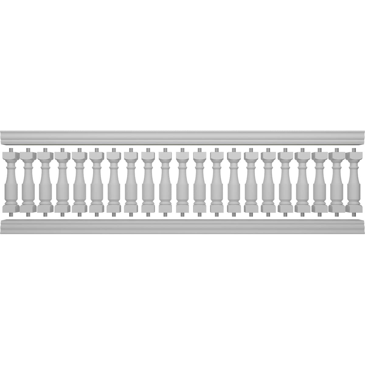 Ekena Millwork BALK38X144HMG railings - View #5