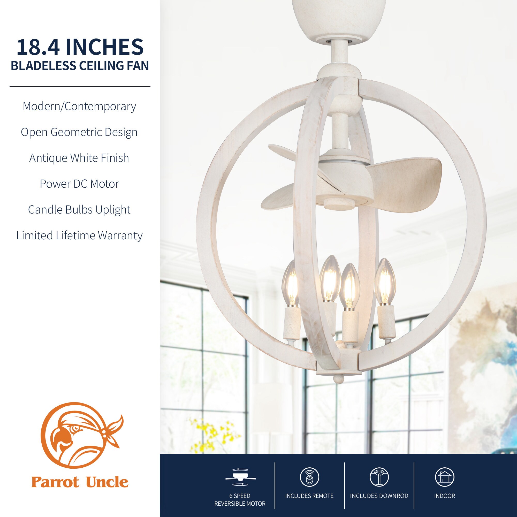 Parrot Uncle F8290110V Ceiling-Fans - View #9