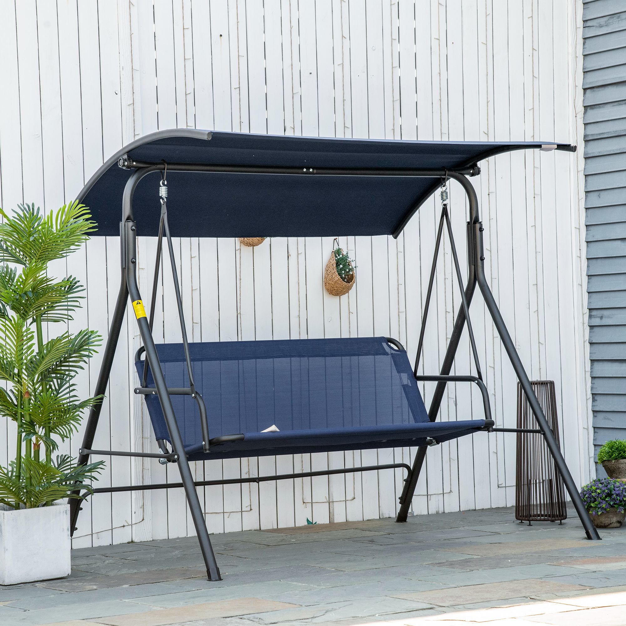 Outsunny 84A-054V03DB Swing-Gliders - View #2