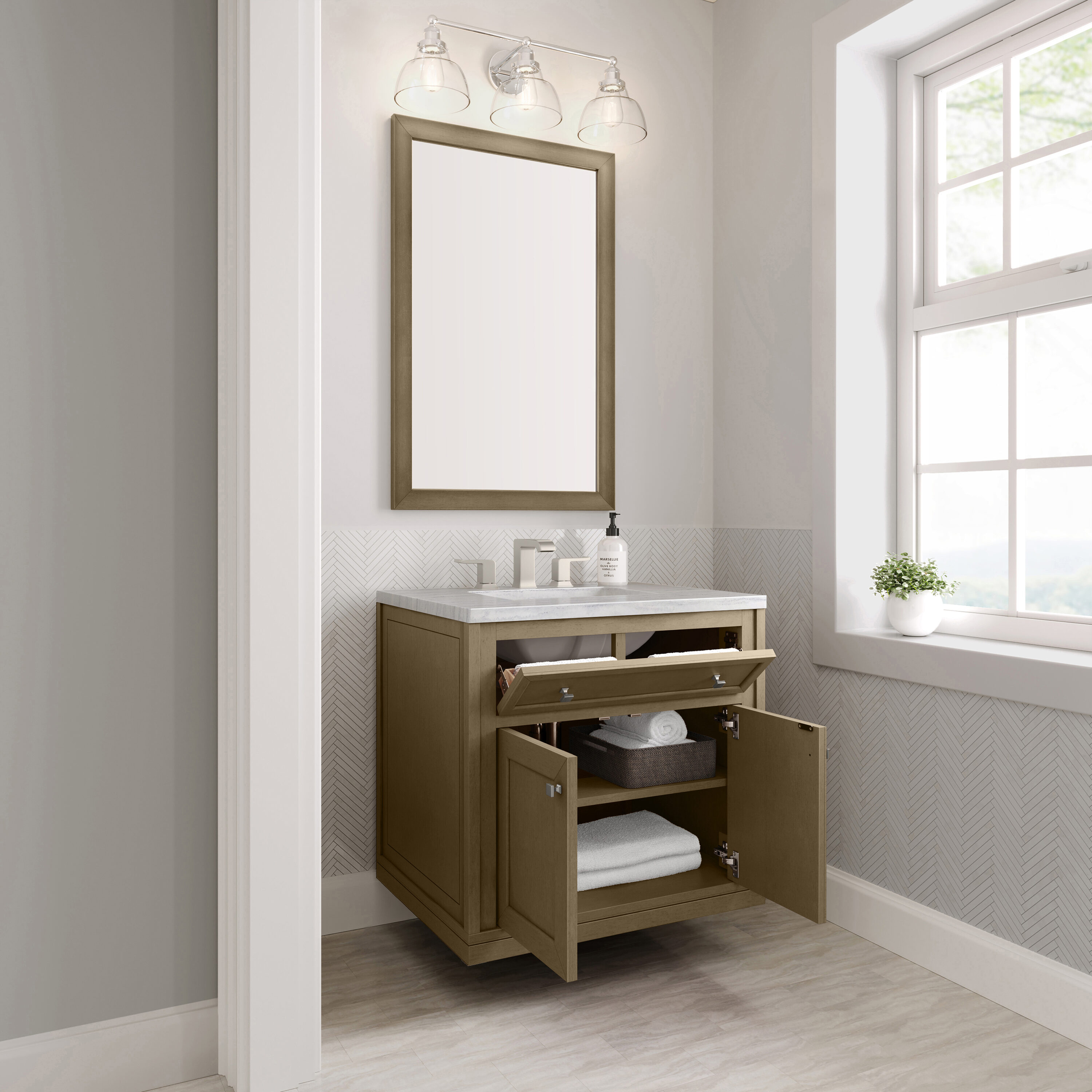 James Martin Vanities 503-V30-WLW-3AF Bath-Vanity-Combo - View #10