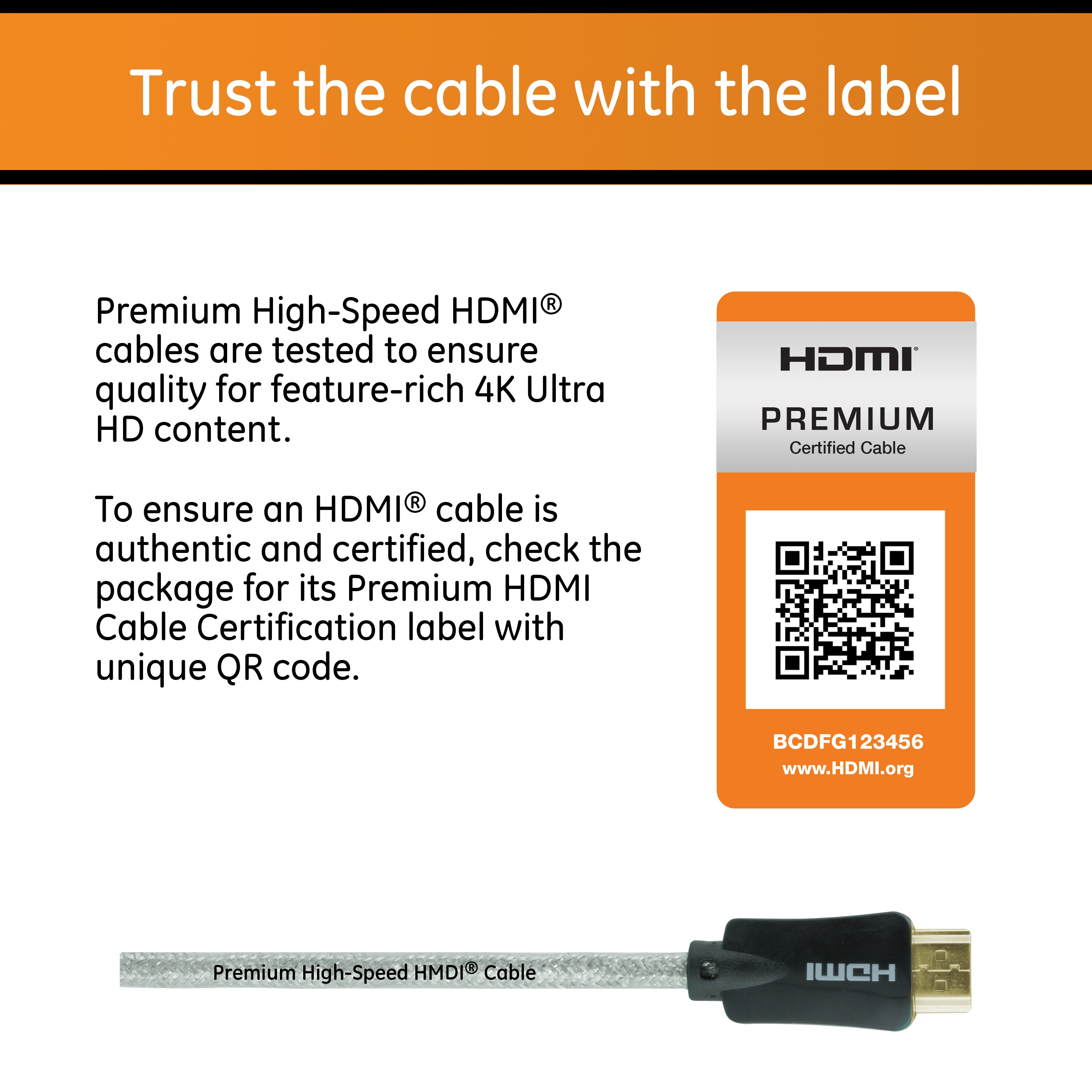 GE 34474 Hdmi-Cables - View #7