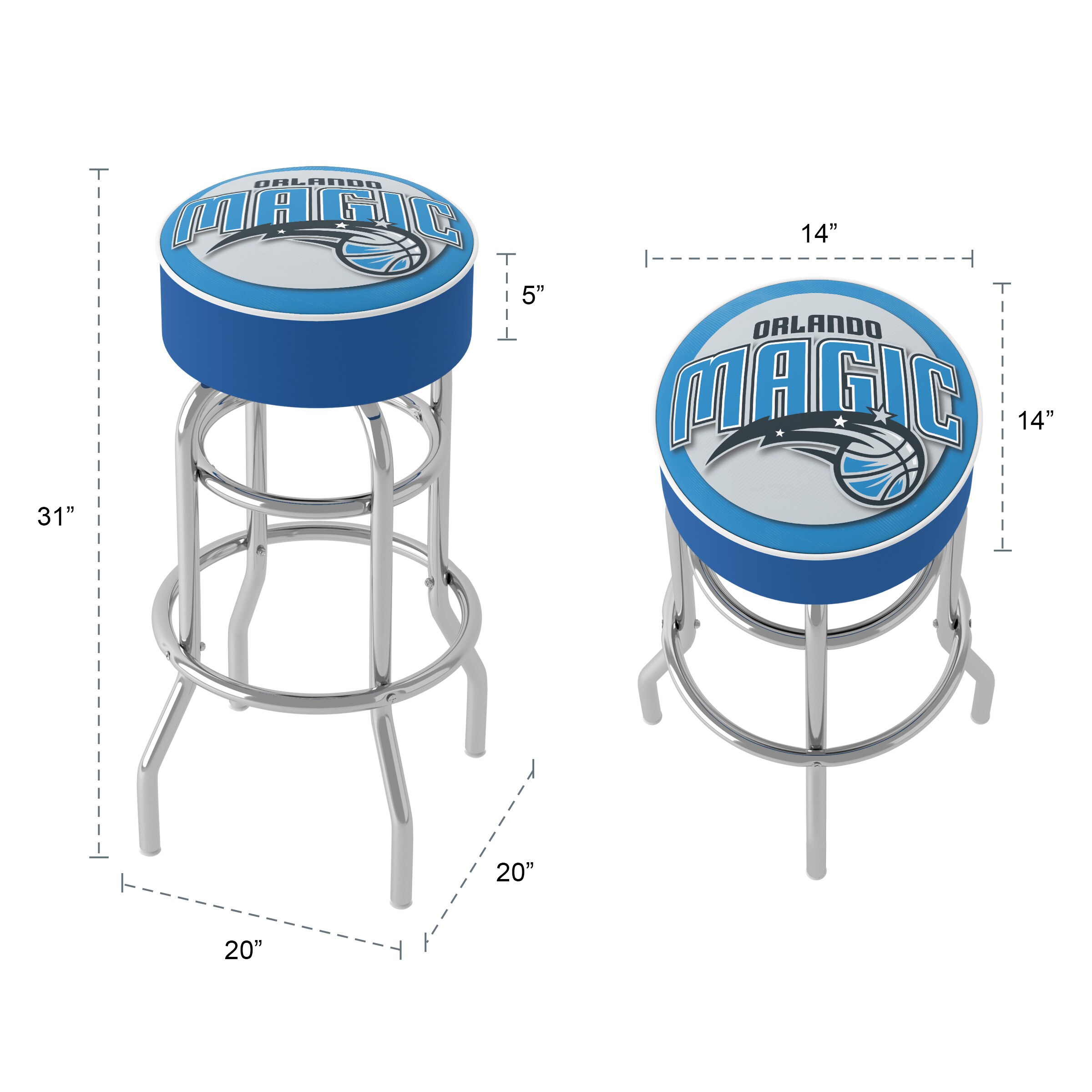 Trademark Gameroom NBA1000-OM stools - View #5