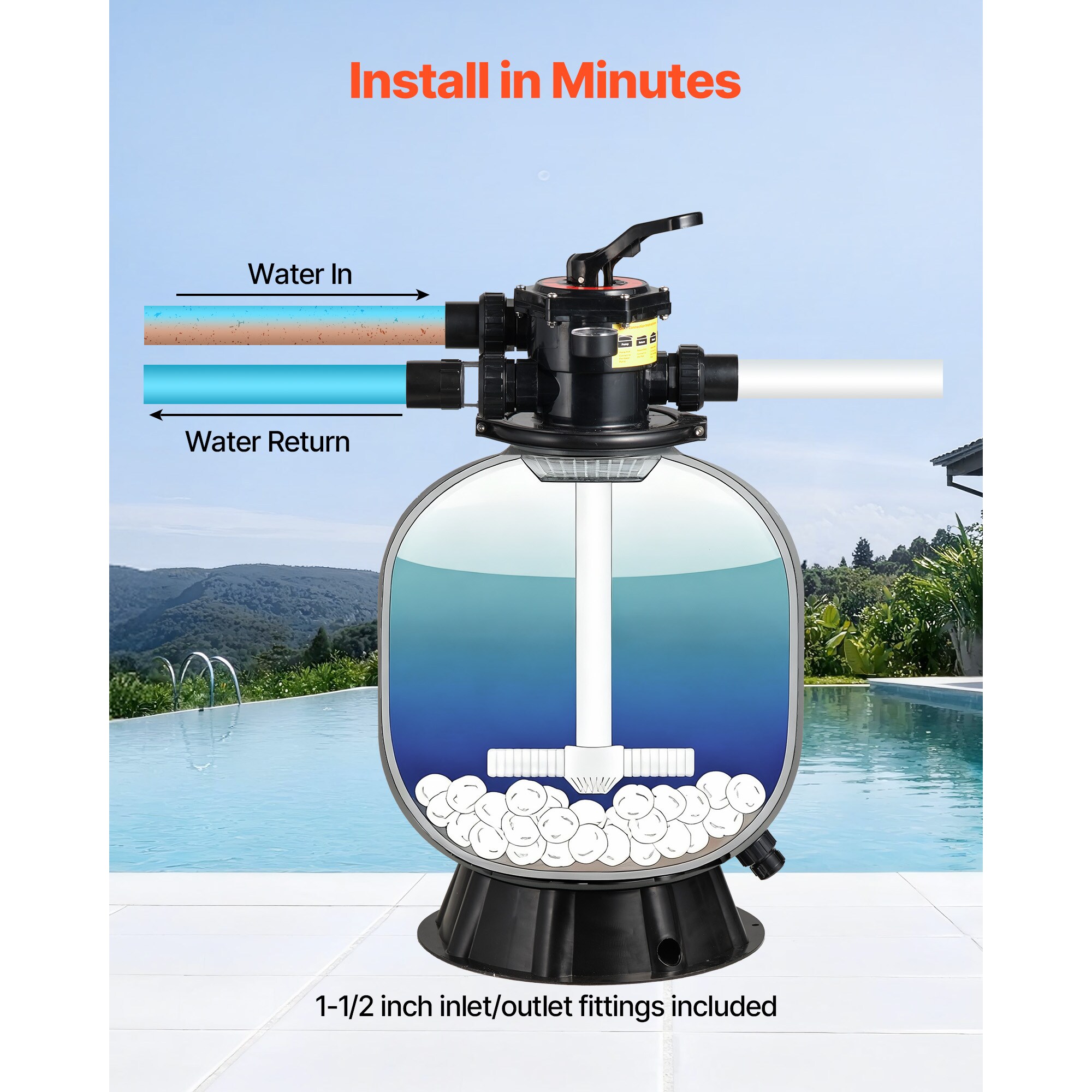 VEVOR SCYYCSLQ20IN17040V0 Pool-Filter-Systems - View #5