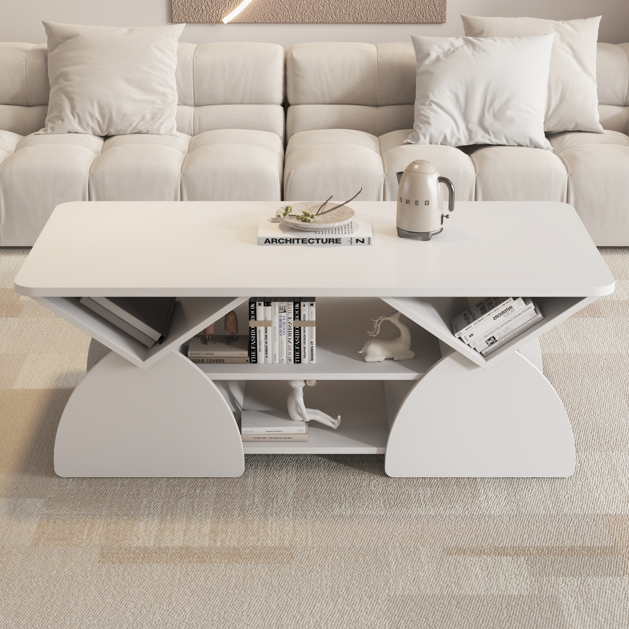 Vorene J-NJOQP13EBI86 Coffee-Tables - View #4