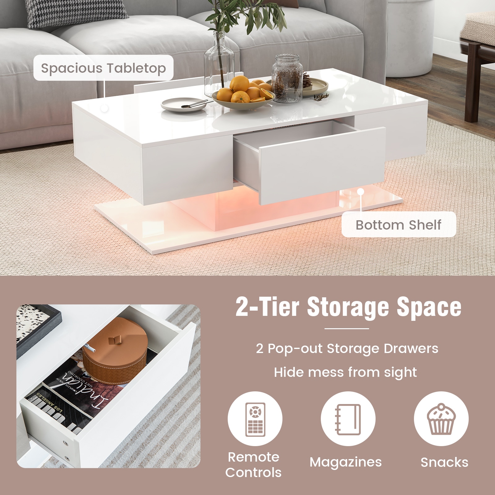 Volenca VOL-F8IIMC Coffee-Tables - View #7