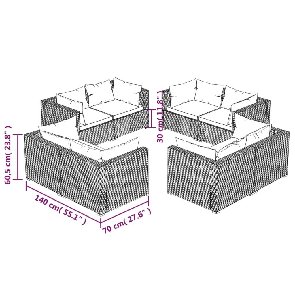 Tinyhomie LW-L-DP3101555 Patio-Dining-Sets - View #5
