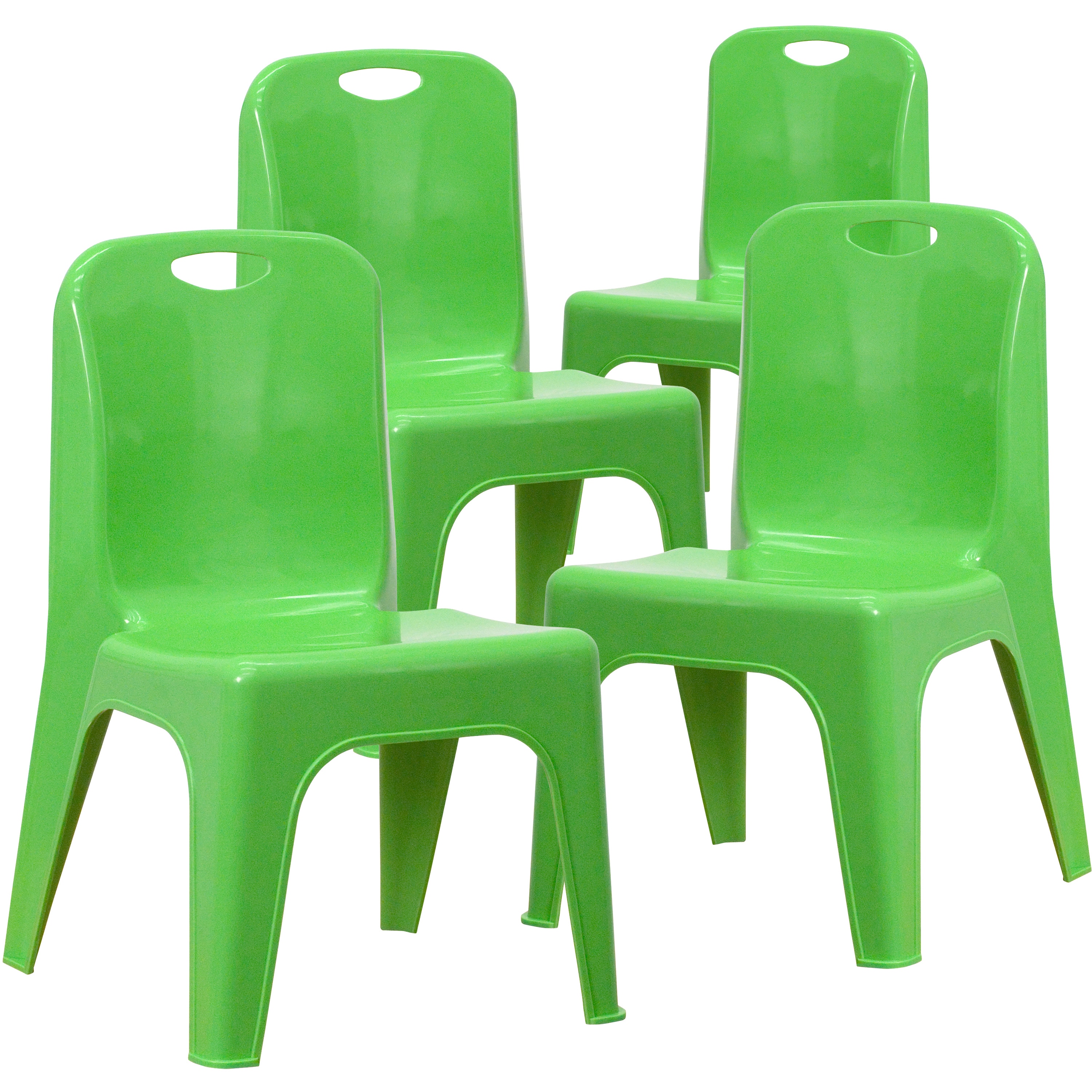 Flash Furniture 889142903185 21.5-in Green Kids Accent Chair