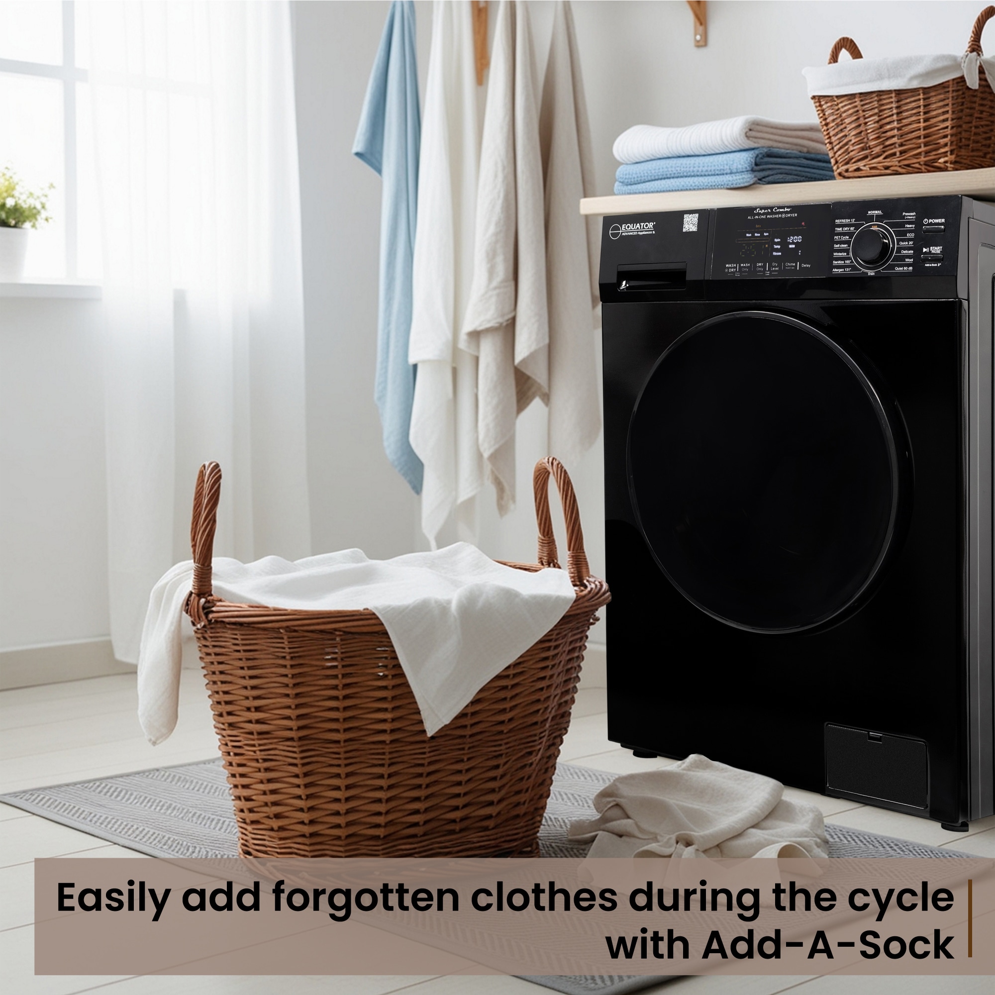 Equator Advanced Appliances EZ 4800 V BLACK Combination-Washers-Dryers - View #8