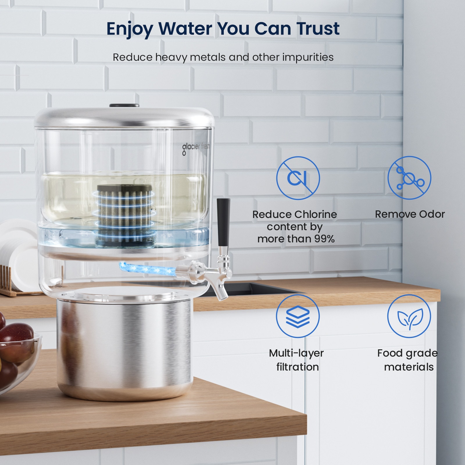 Glacier Fresh GF-PC04-1 Hot-Water-Dispensers - View #2