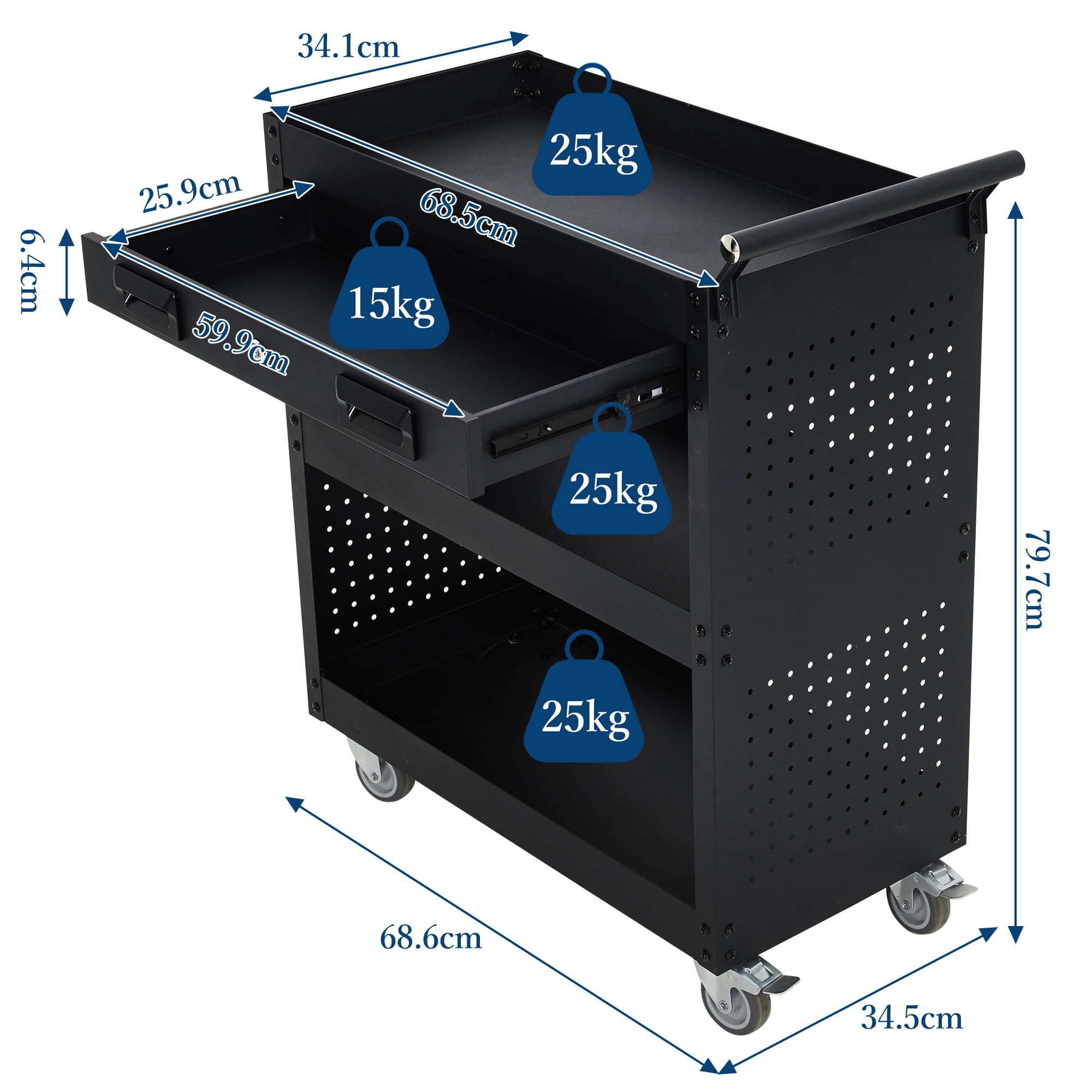 Garvee WLOAEPMB4163 Utility-Carts - View #4