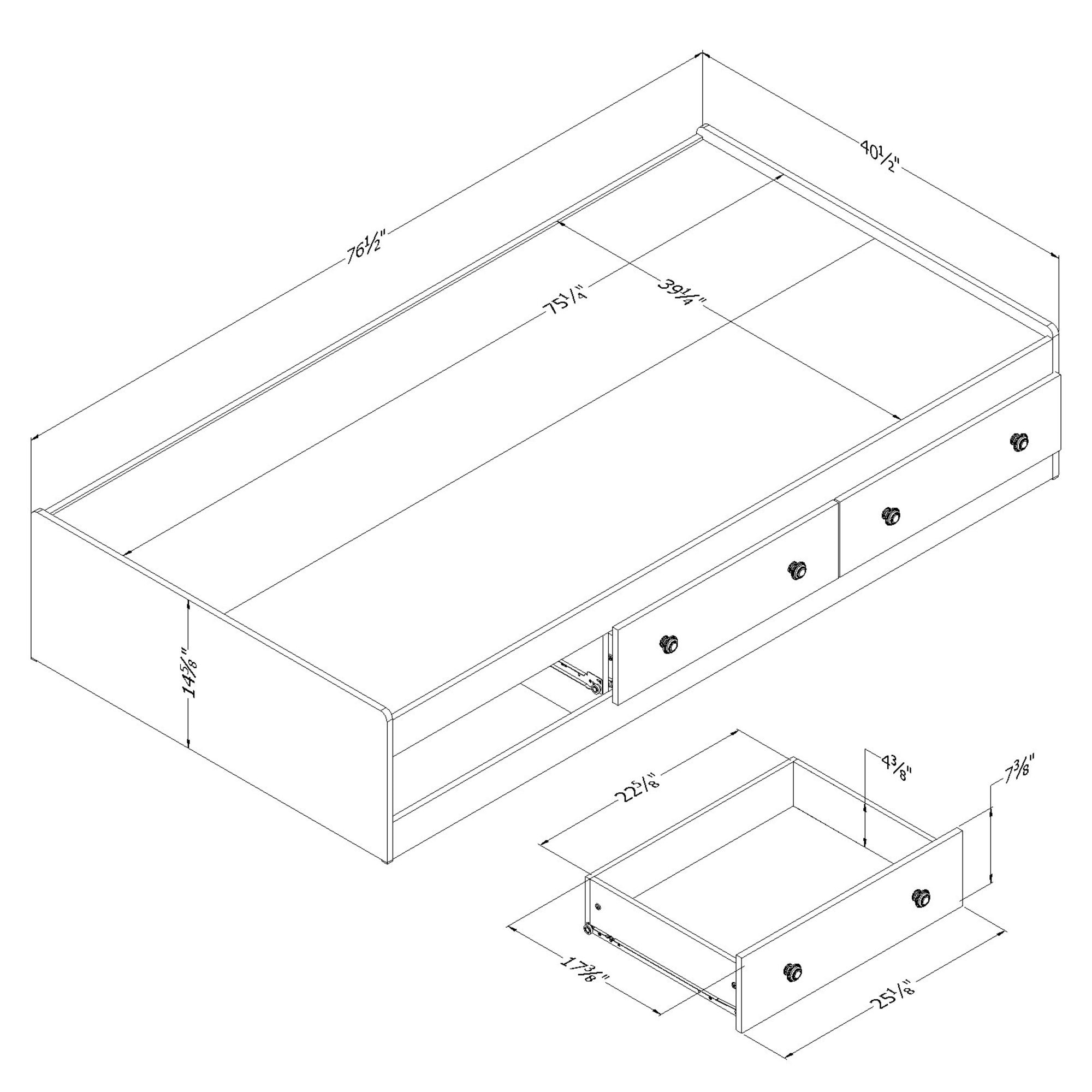 South Shore Furniture 3210080 beds - View #5