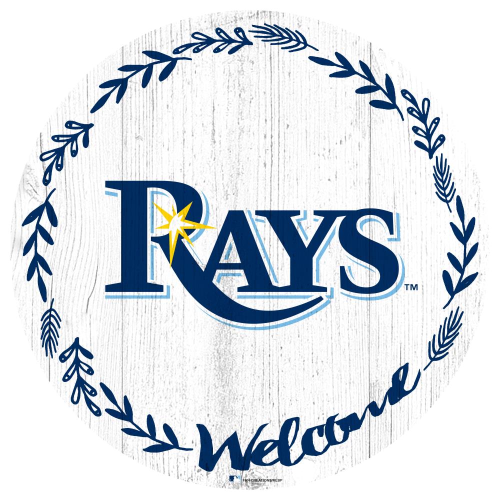 Tampa Bay Rays MDF Wood Wall Art