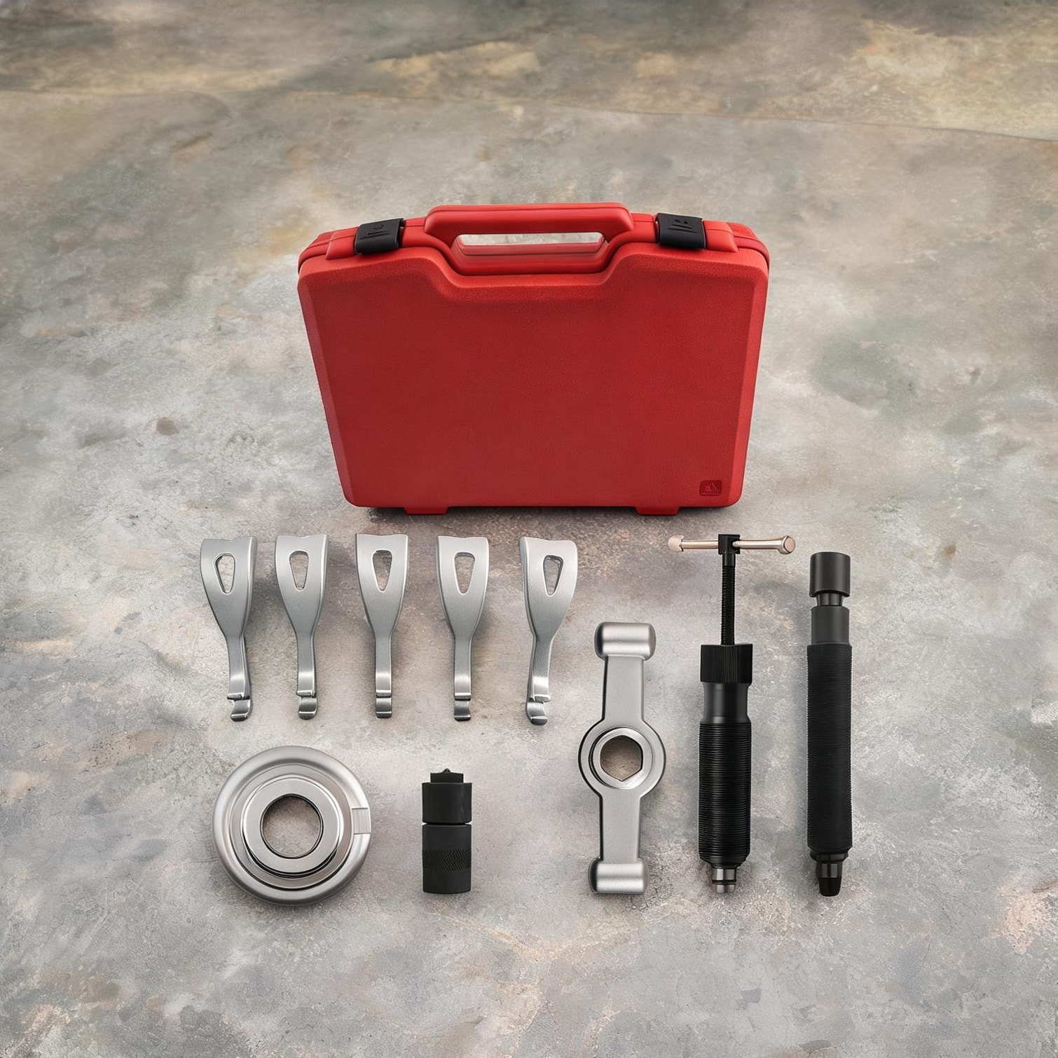 FlowLuxe - 45 Steel Construction and 5 Adjustable Legs Automobile and Motorcycle Maintenance with...