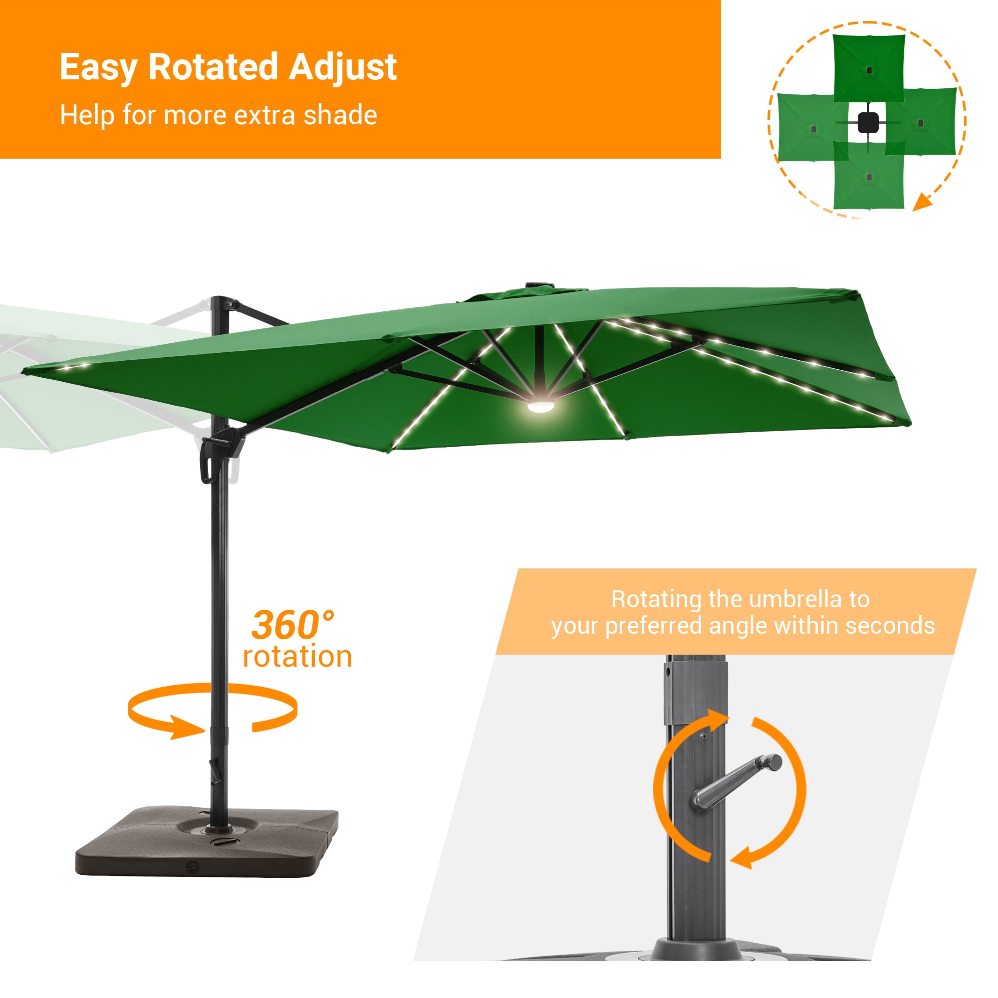 ACEGOSES LW-WB-LED1010KG Umbrellas-2 - View #6
