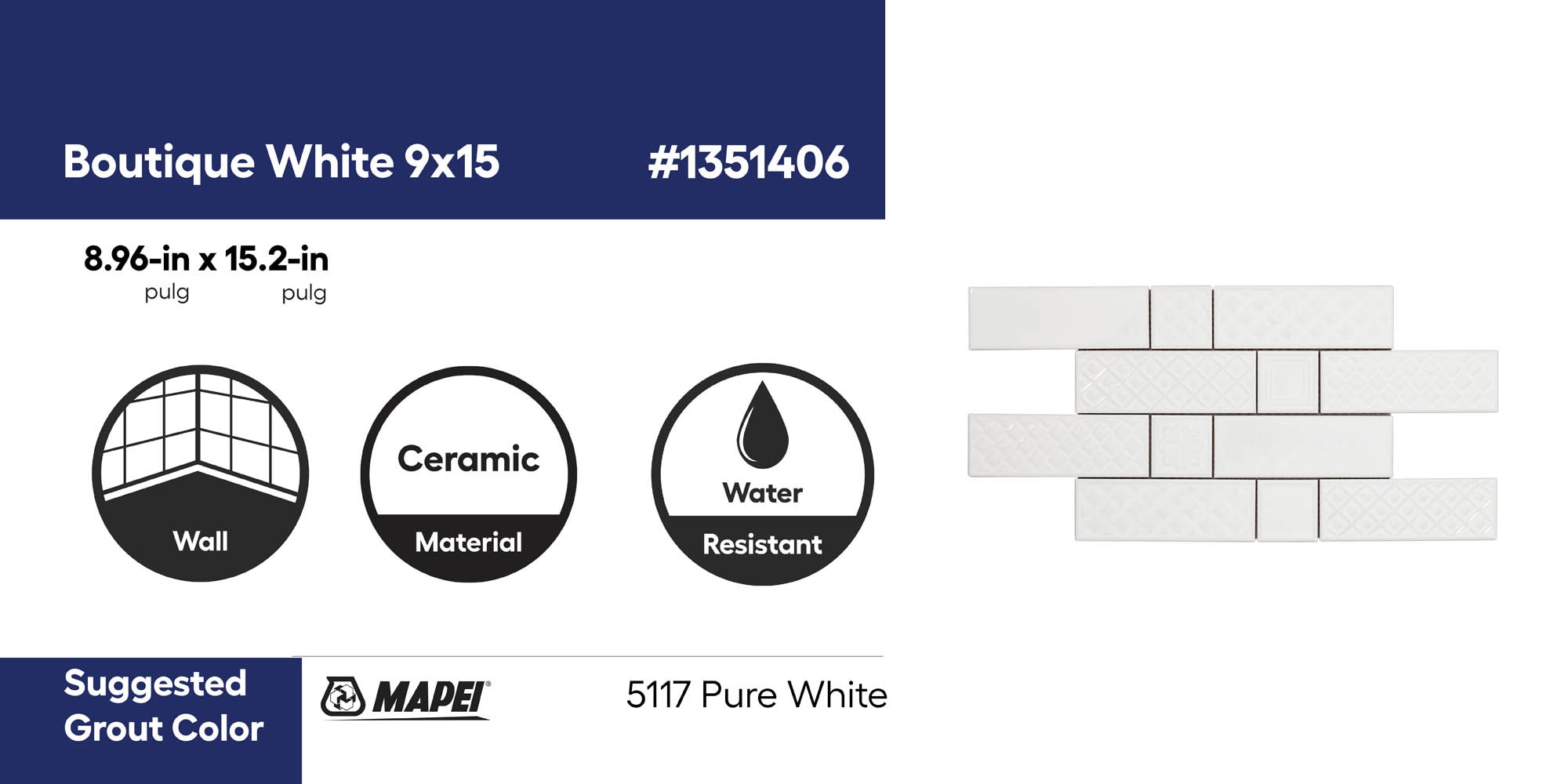Boutique Ceramic LW0319100 Ceramic-Tile - View #8