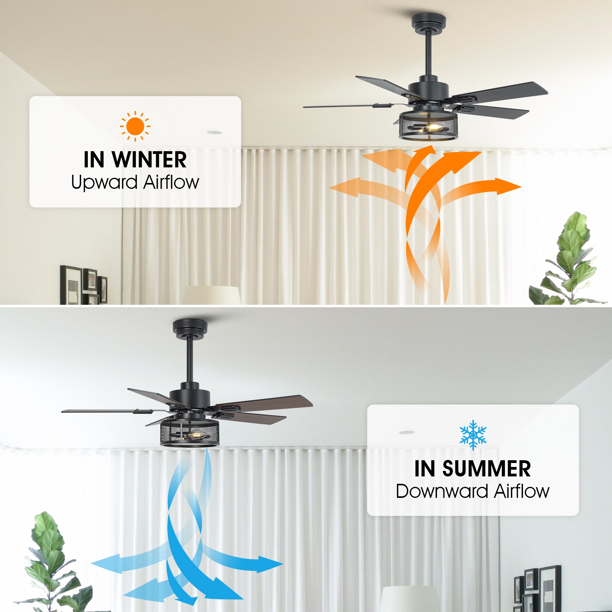 VACZON VZA01A119BK Ceiling-Fans - View #6