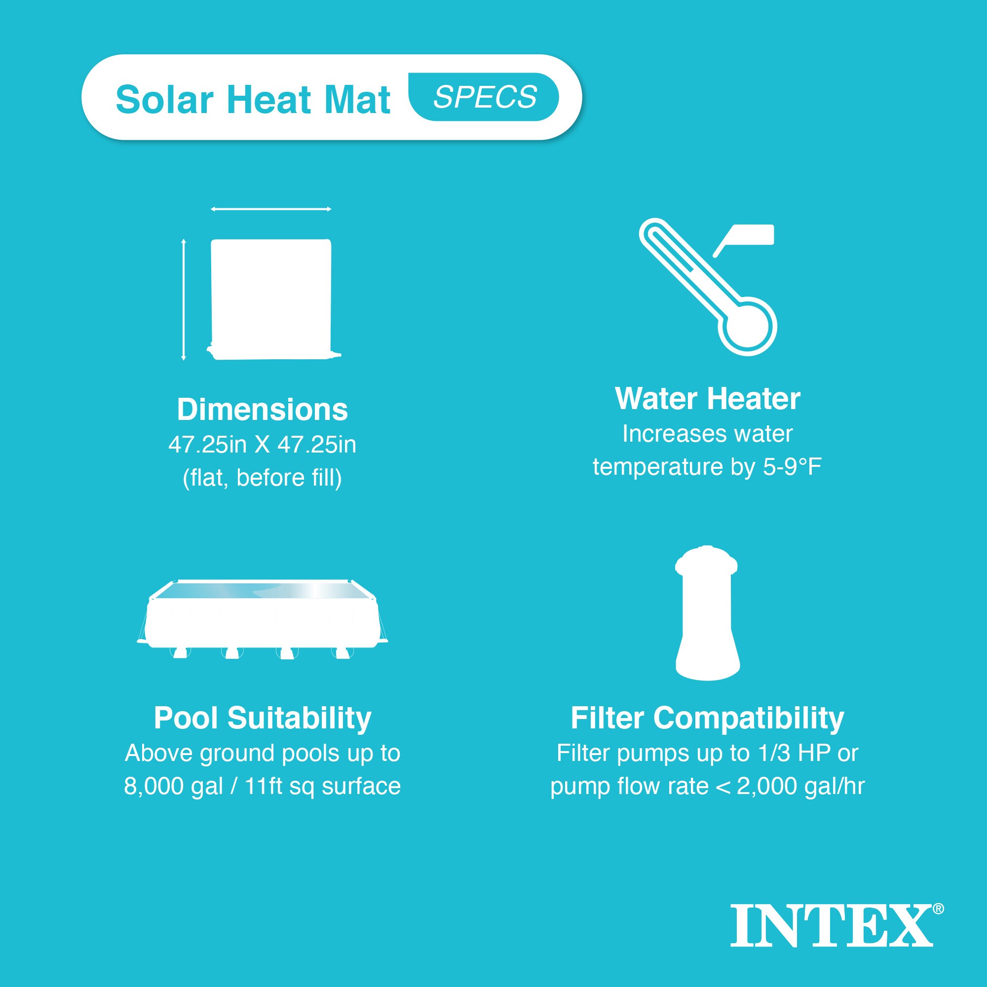 Intex 126602 Solar-Pool-Heaters - View #2