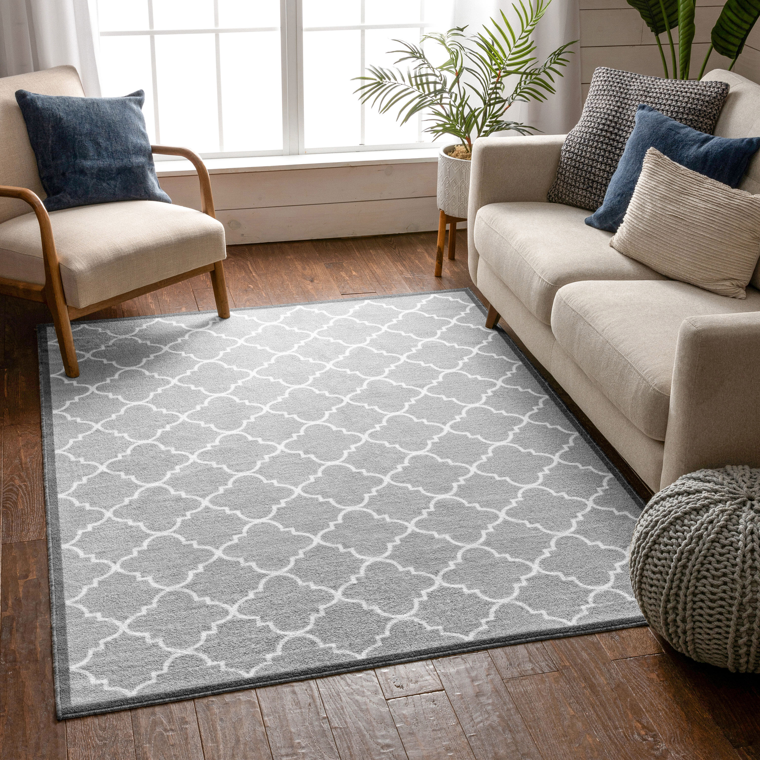 Kingscourt Washable Area Rug