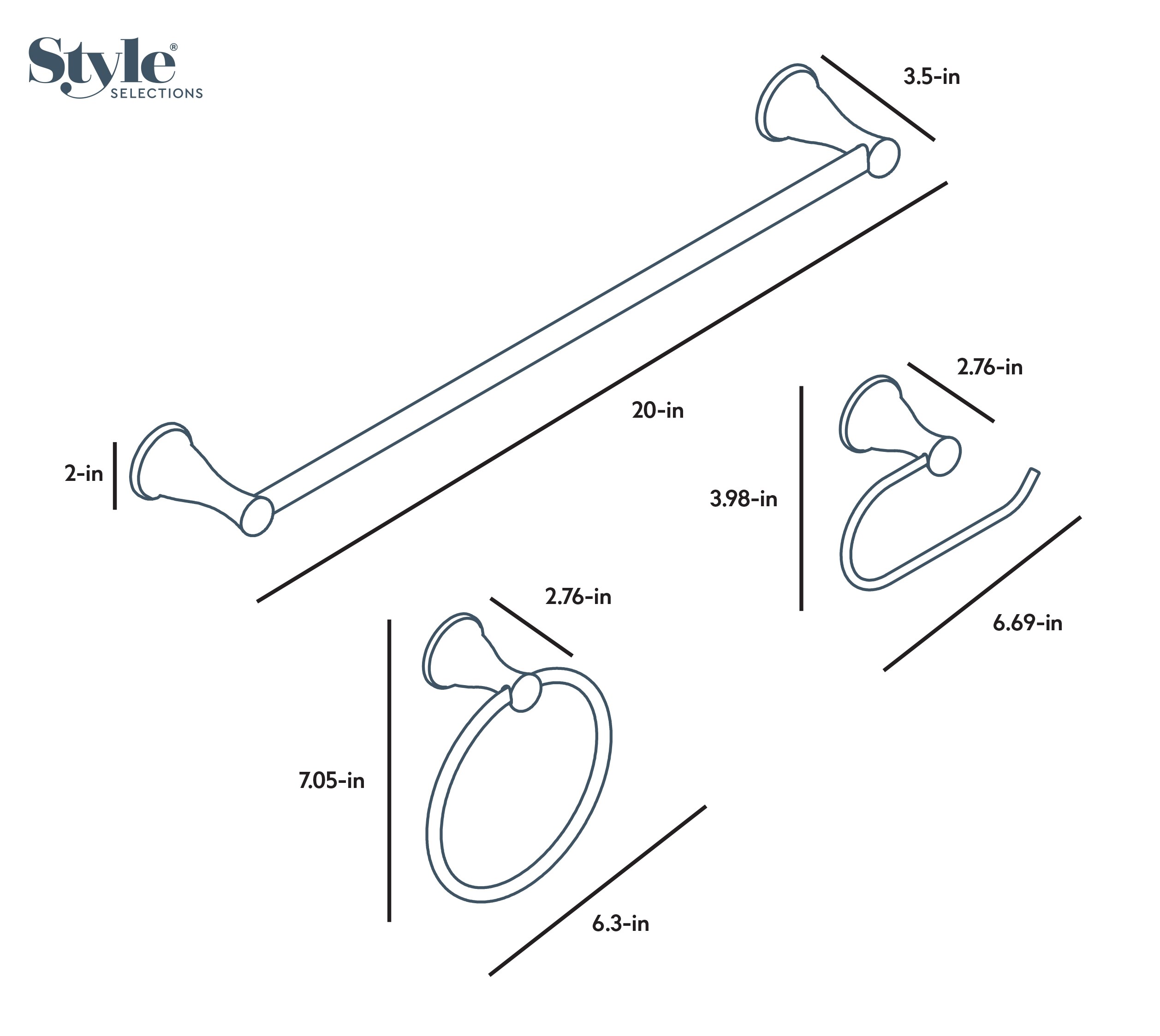 Style Selections FSI 2403KIT BN Decorative-Bath-Hardware-Kits - View #25