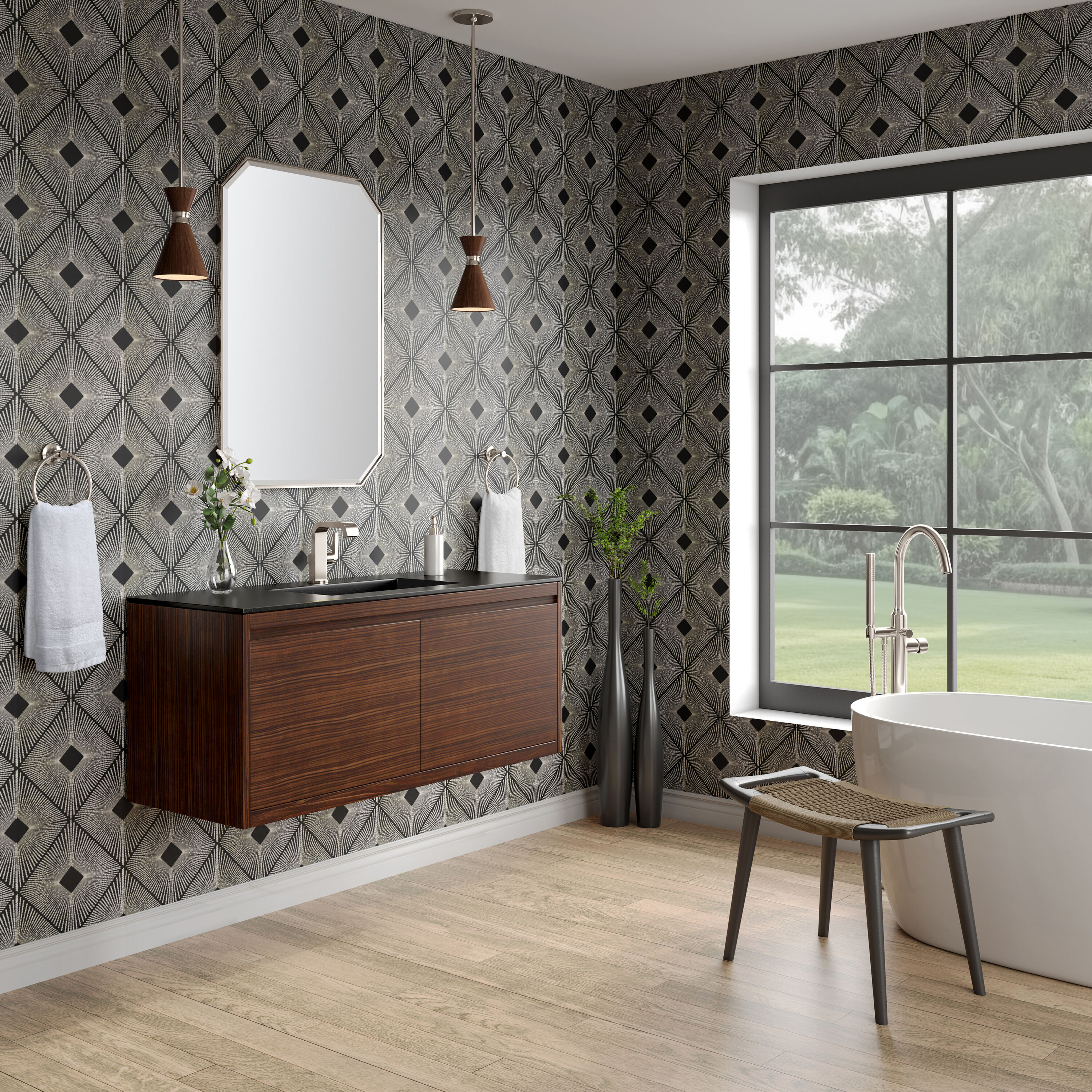 James Martin Vanities 805-V47.3-W-BN-CH Bath-Vanity-Combo - View #6