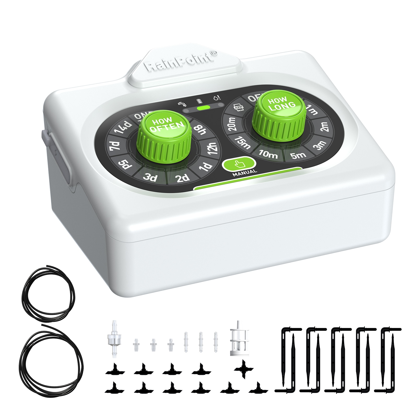 RainPoint Drip Irrigation Flower Bed Kit