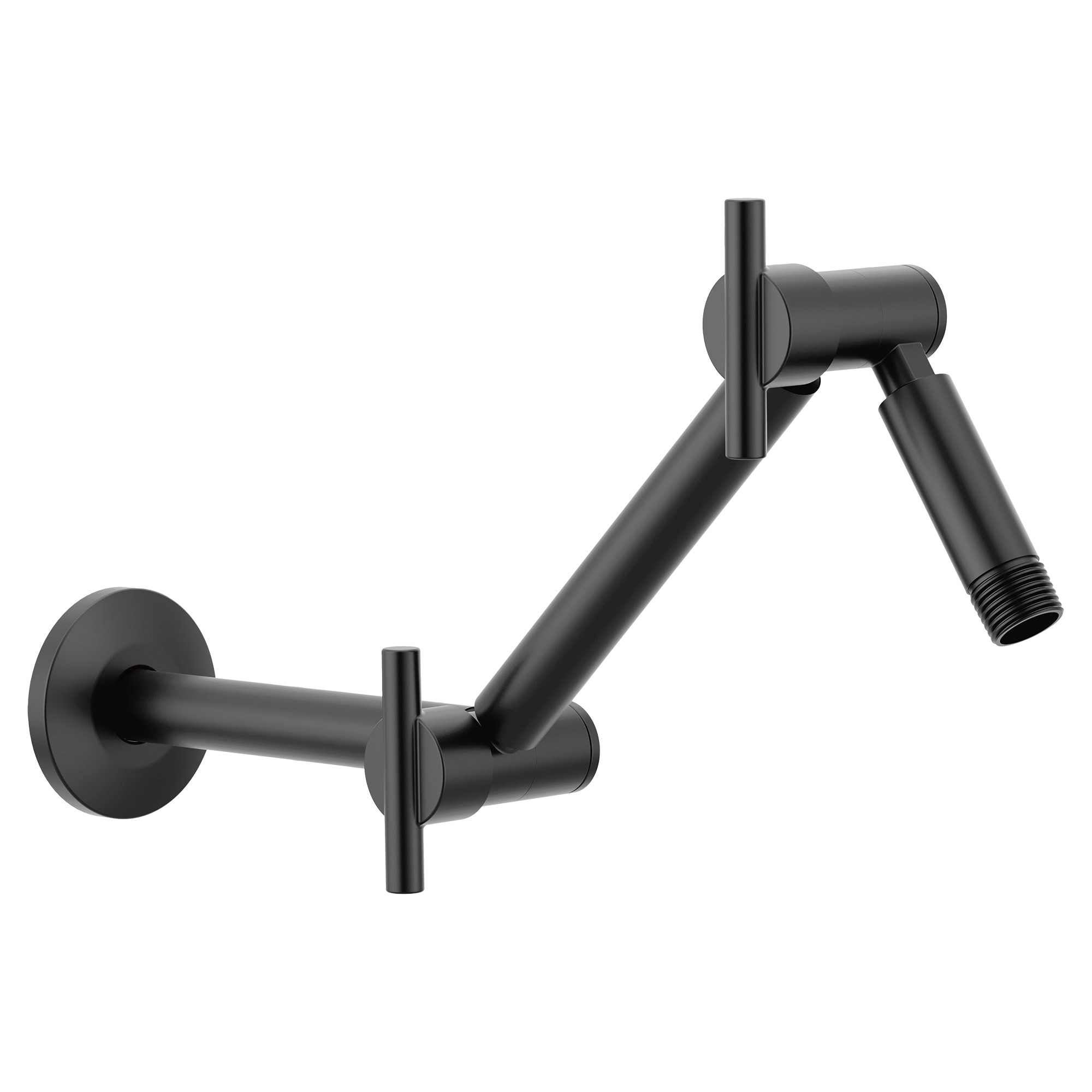 Moen S116BL Matte Black 16.75-Inches Universal Bathtub/Shower Shower arm