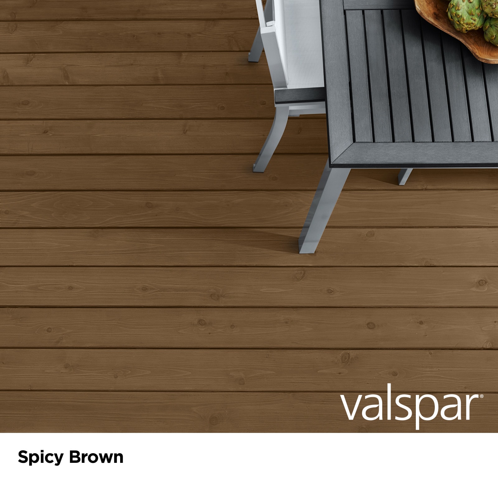 Valspar SPICY BROWN-1614365 Exterior-Stains-Sealors - View #10