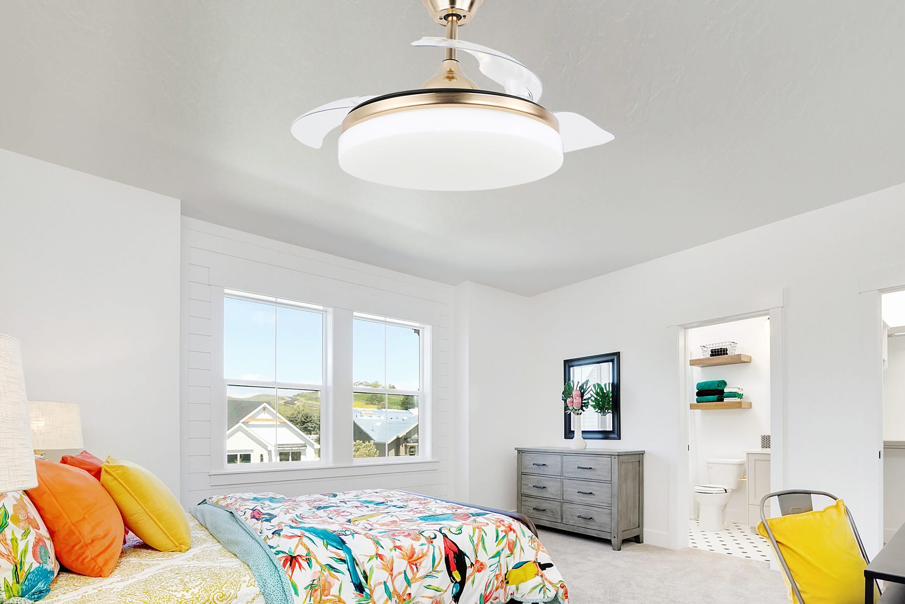 Cusp Barn DC4263-G Ceiling-Fans - View #5