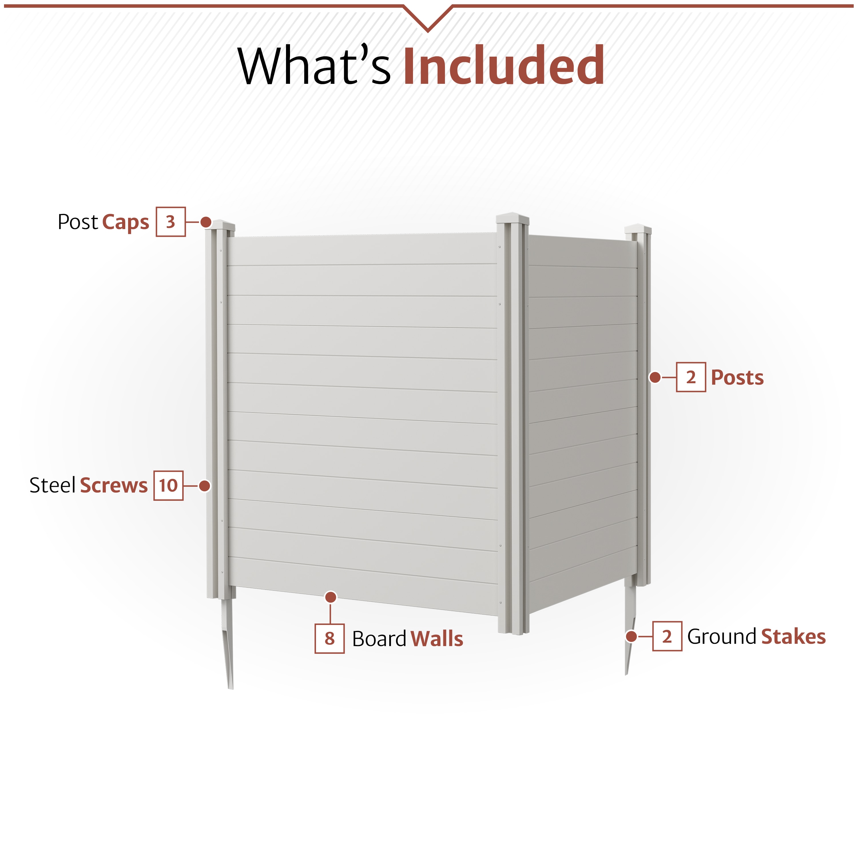 Enclo Privacy Screens ZP19014 Outdoor-Privacy-Screen - View #6
