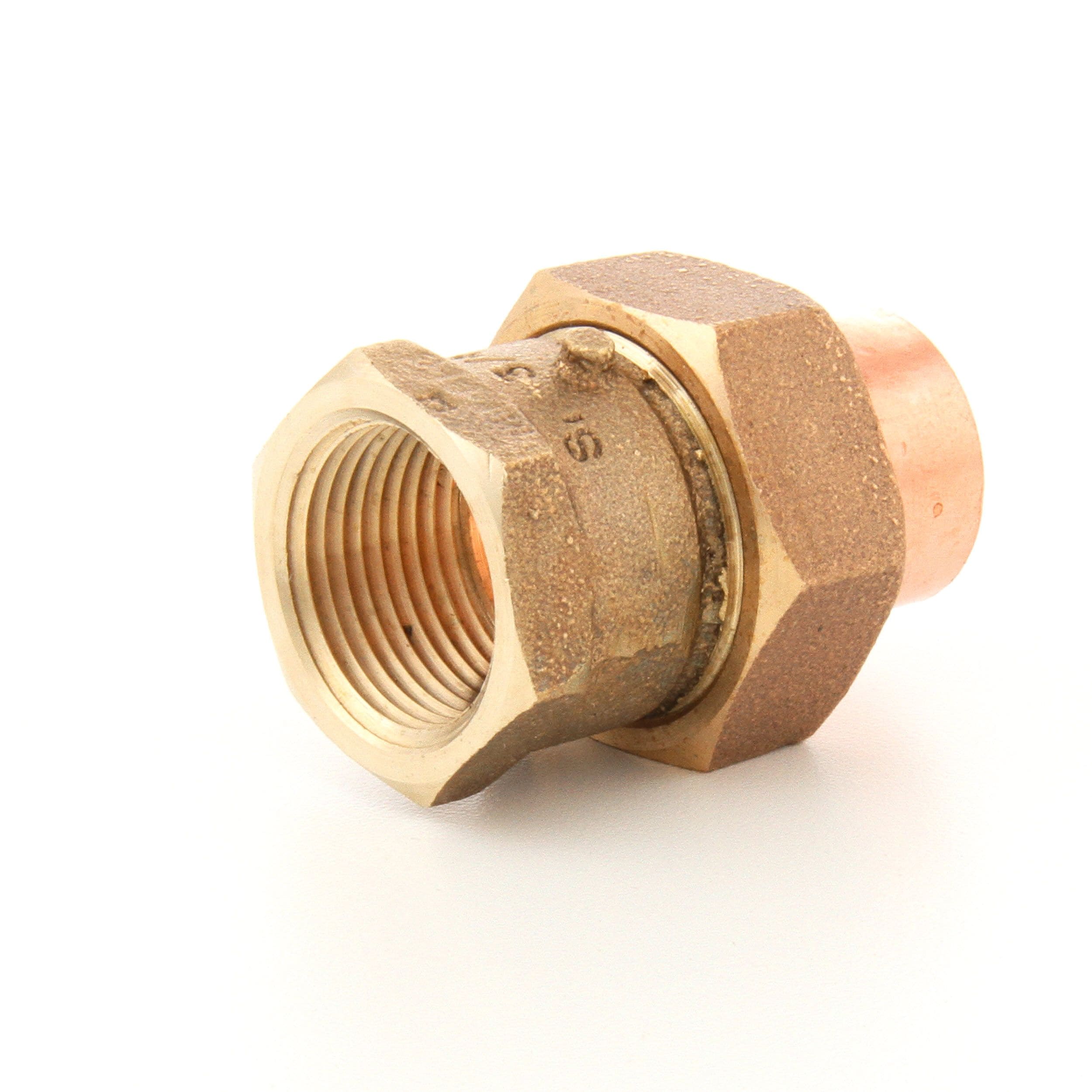 3/4 Slip x NPT Male Union NIBCO 4733-4 Series CPVC and Brass Pipe Fitting 