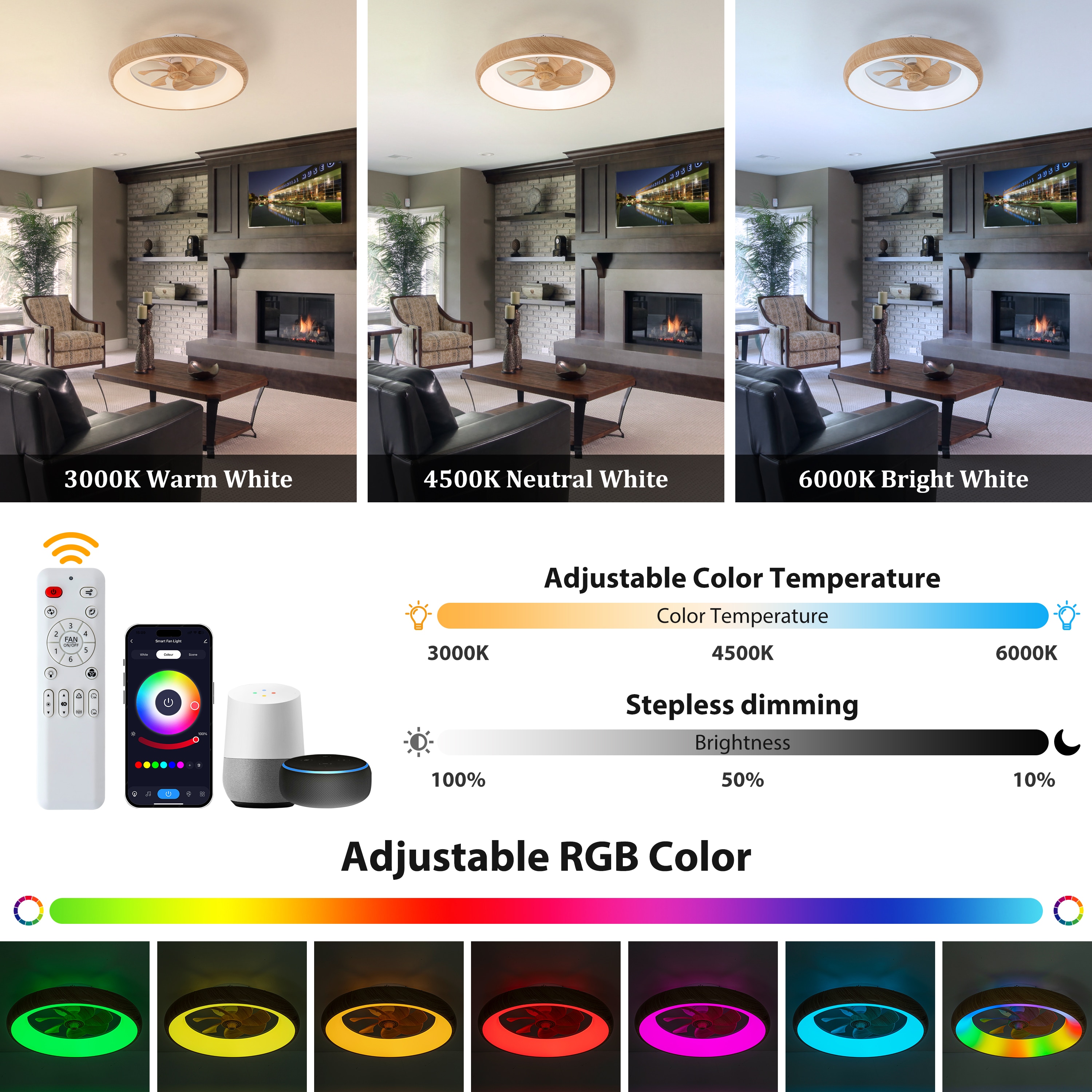 C Cattleya LCA2618-CFW Ceiling-Fans - View #3