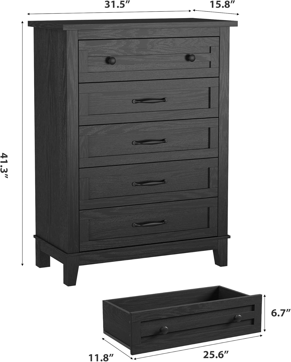 WhizMax XSN-PHO-33F5-BL dressers - View #2