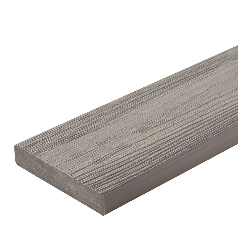 Fortress Building Products 143062009F 1-in x 5-in x 20-ft Caribbean Coral Grey Square Composite Deck board