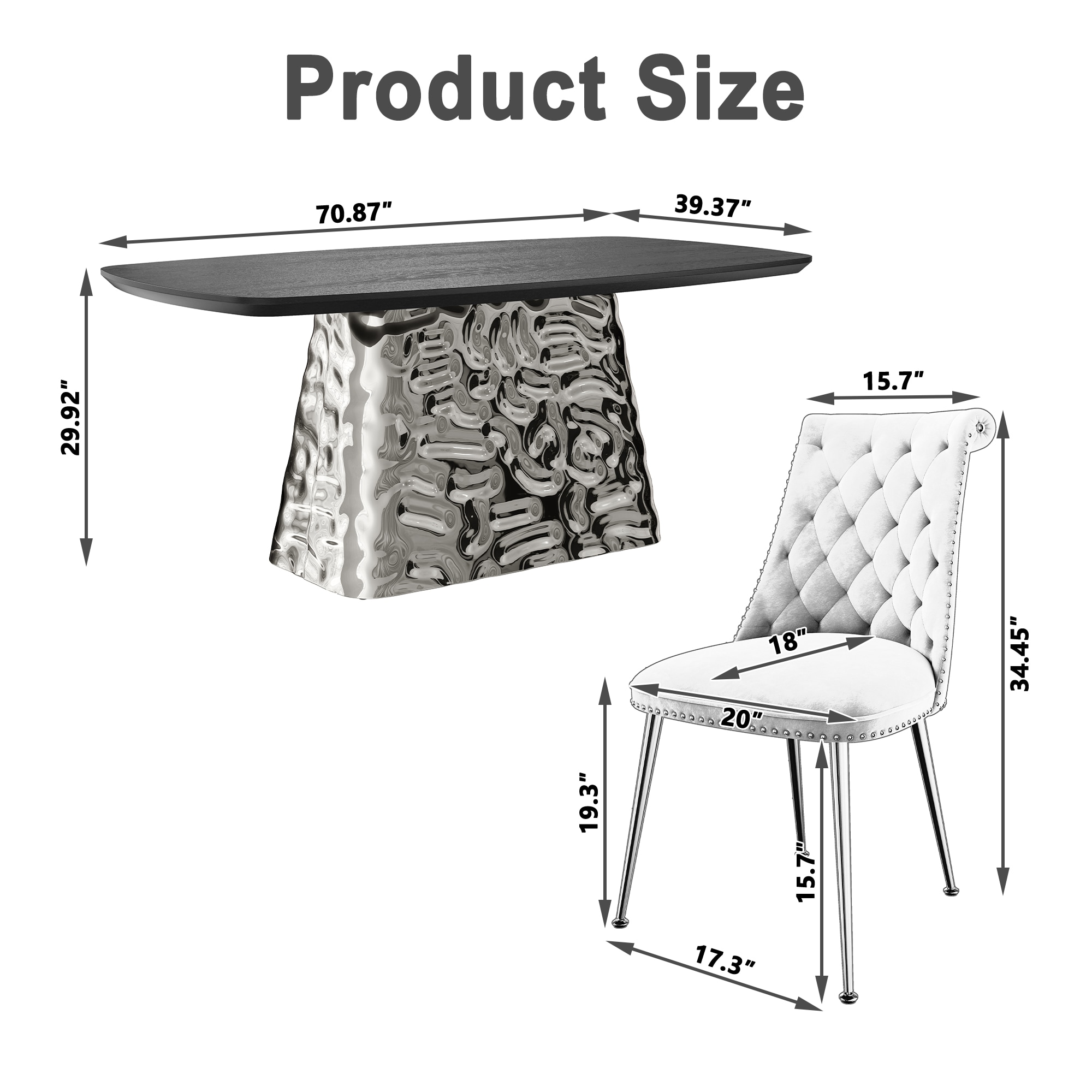 Clihome CL-1676D703RD Dining-Sets - View #6