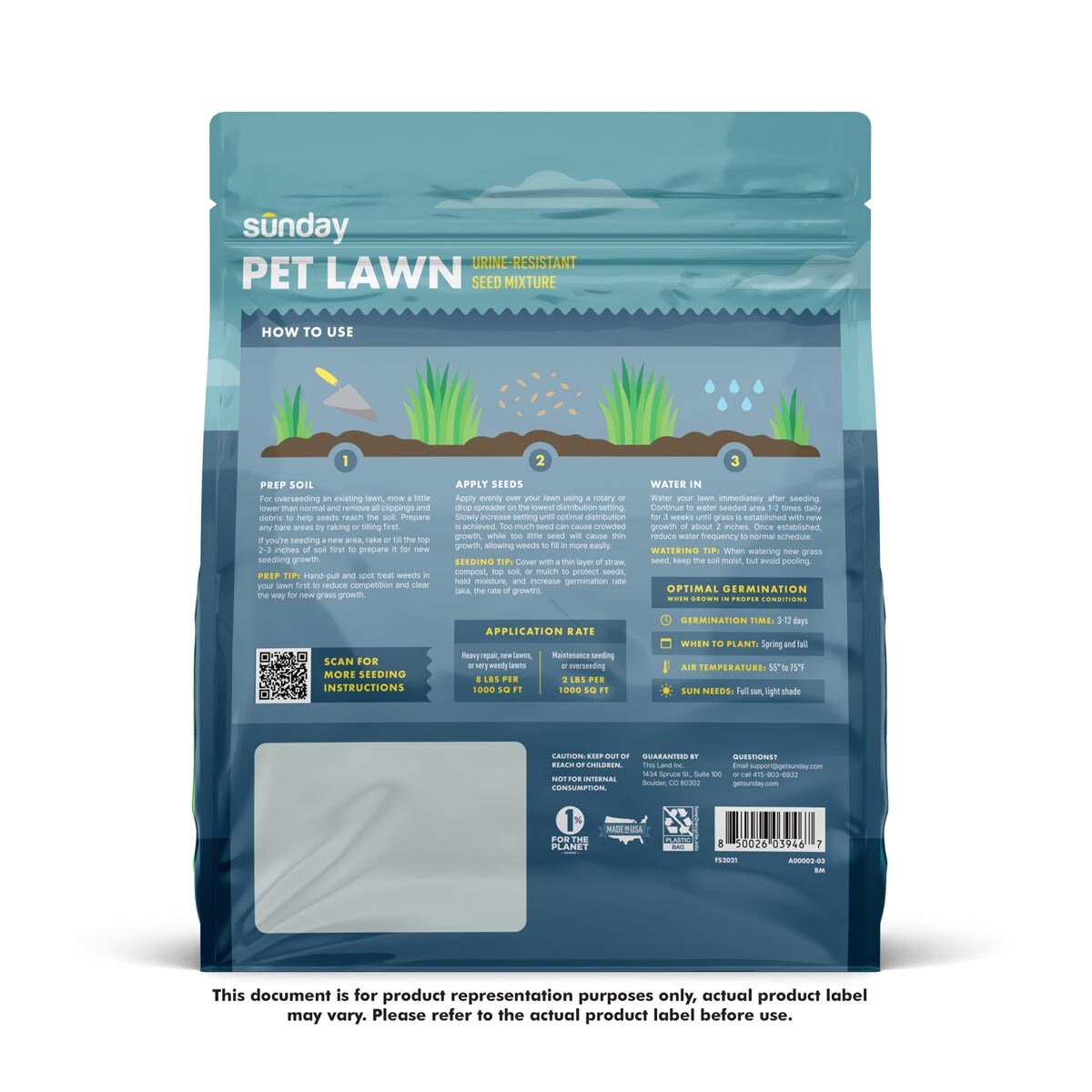 Sunday FS2021 Grass-Seed - View #6