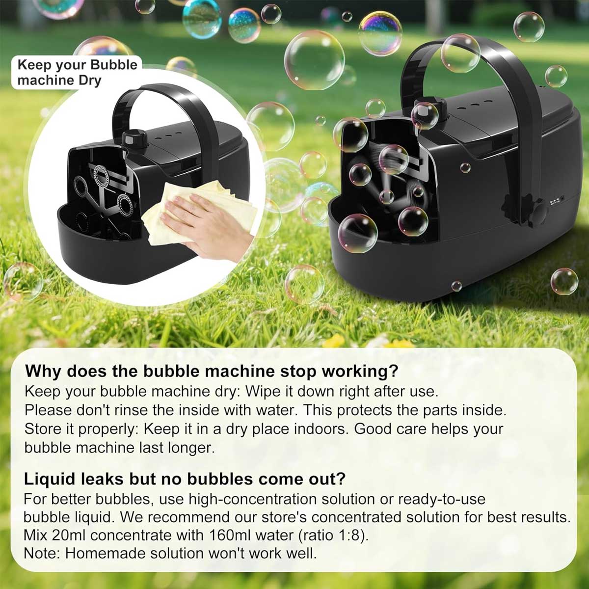 Aoibox LABBM2904 Fog-Bubble-Machines - View #5