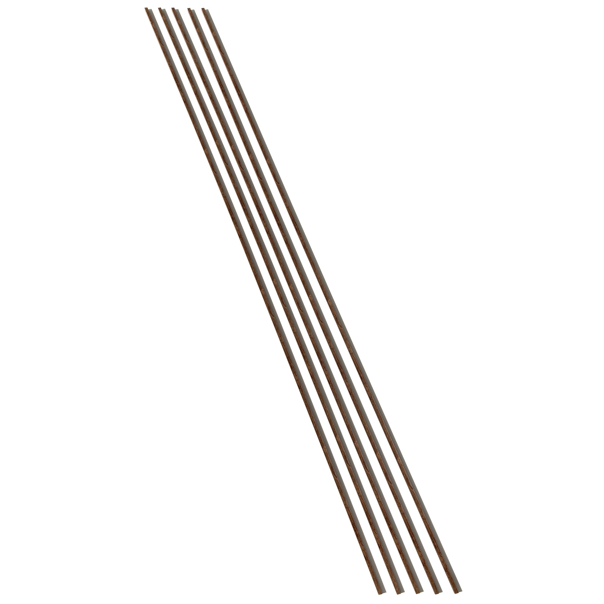 PALISADE 19082PK J Trim 0.9375-in W x 94-in L Oak Mocha PVC J-shape Tile Edge Trim